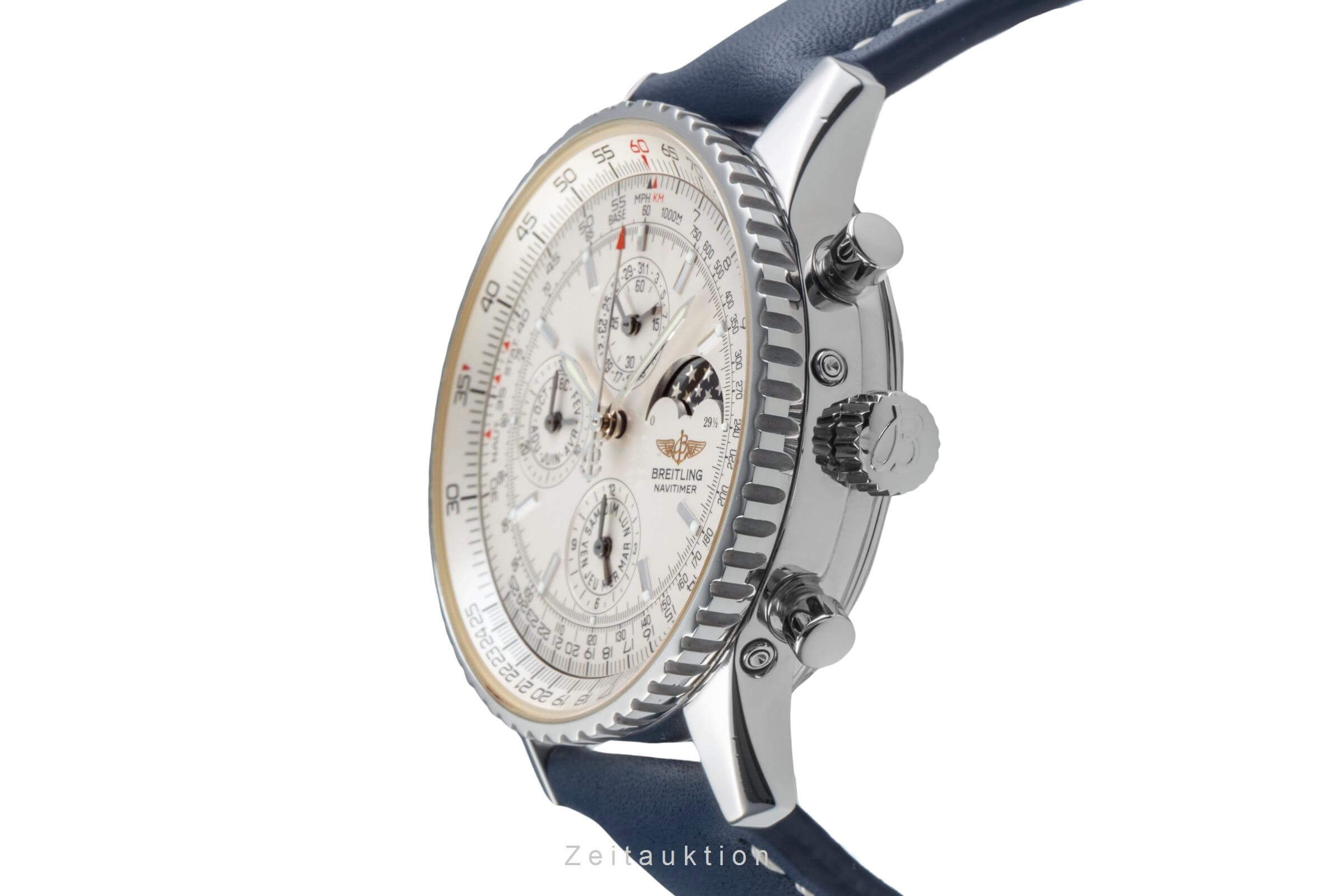 Breitling Navitimer Chronograph Stahl Automatik Kal. B19 Ref. A19340  | Zeitauktion