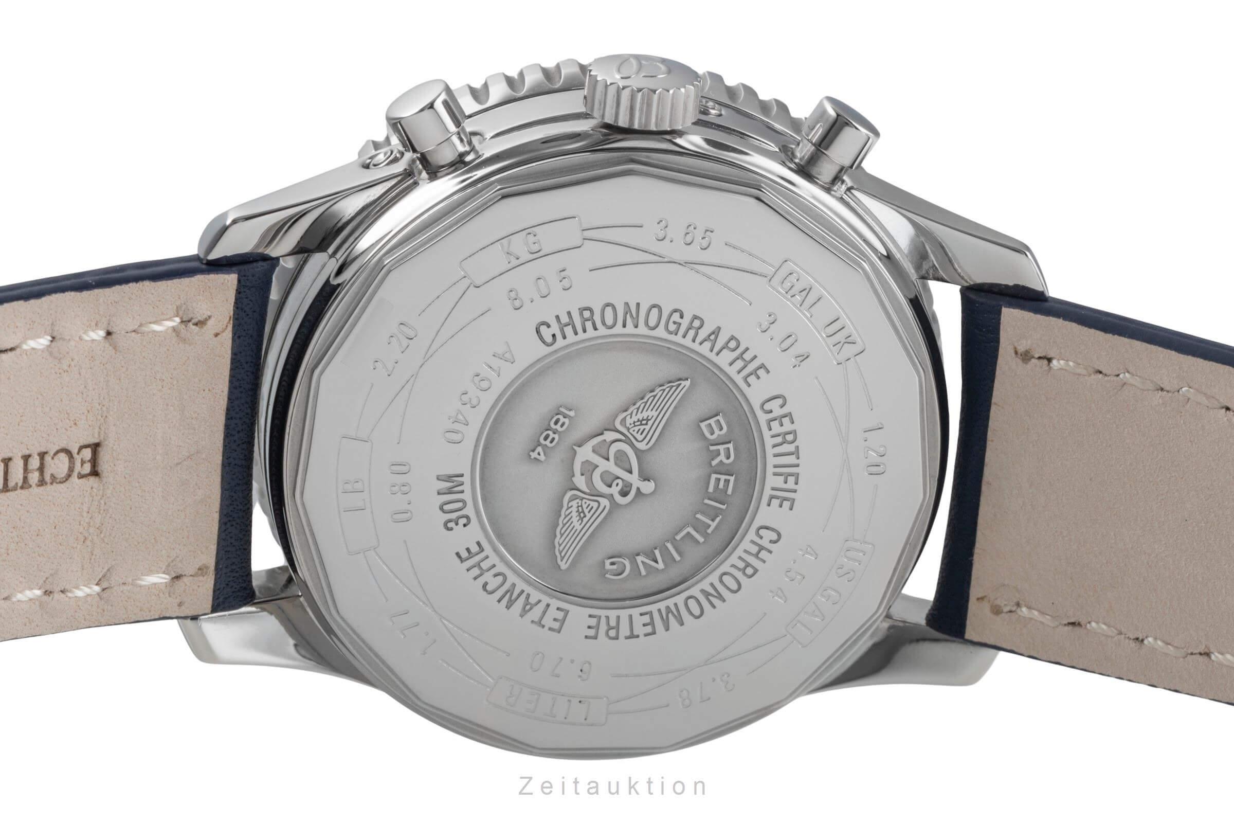 Breitling Navitimer Chronograph Stahl Automatik Kal. B19 Ref. A19340  | Zeitauktion