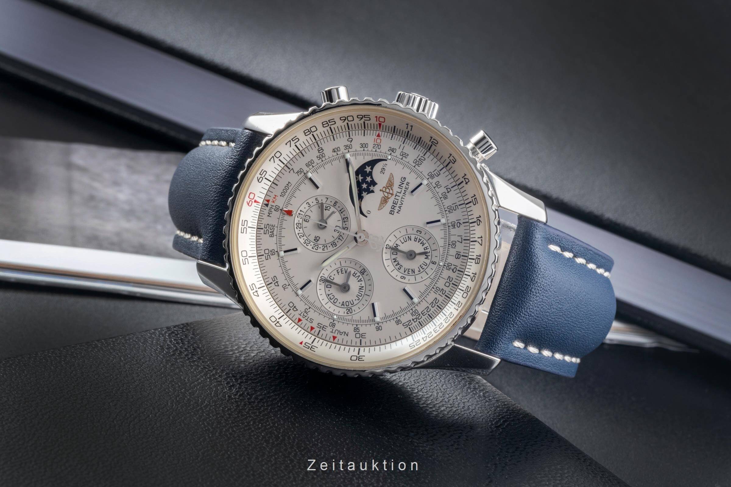 Breitling Navitimer Chronograph Stahl Automatik Kal. B19 Ref. A19340  | Zeitauktion