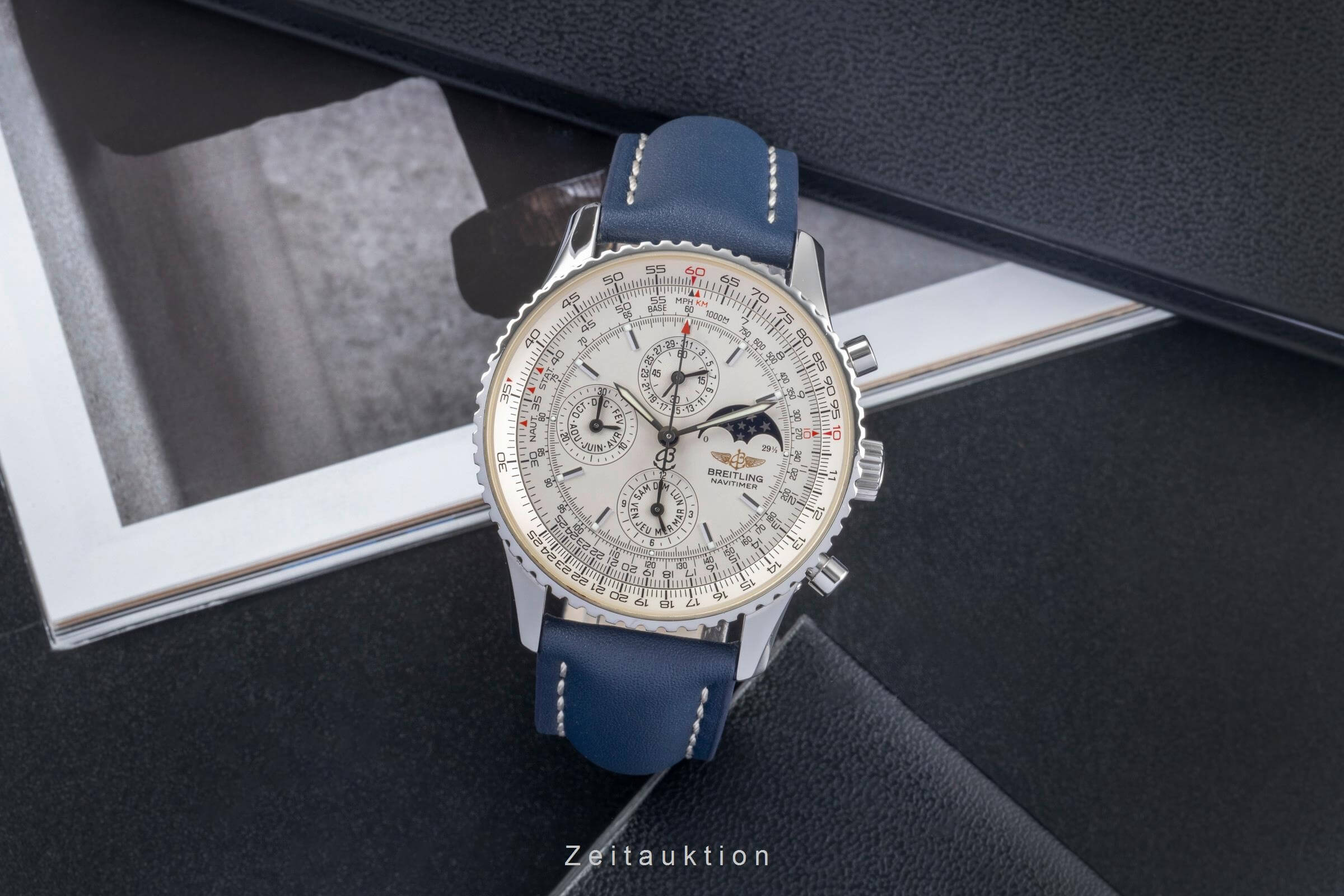 Breitling Navitimer Chronograph Stahl Automatik Kal. B19 Ref. A19340  | Zeitauktion