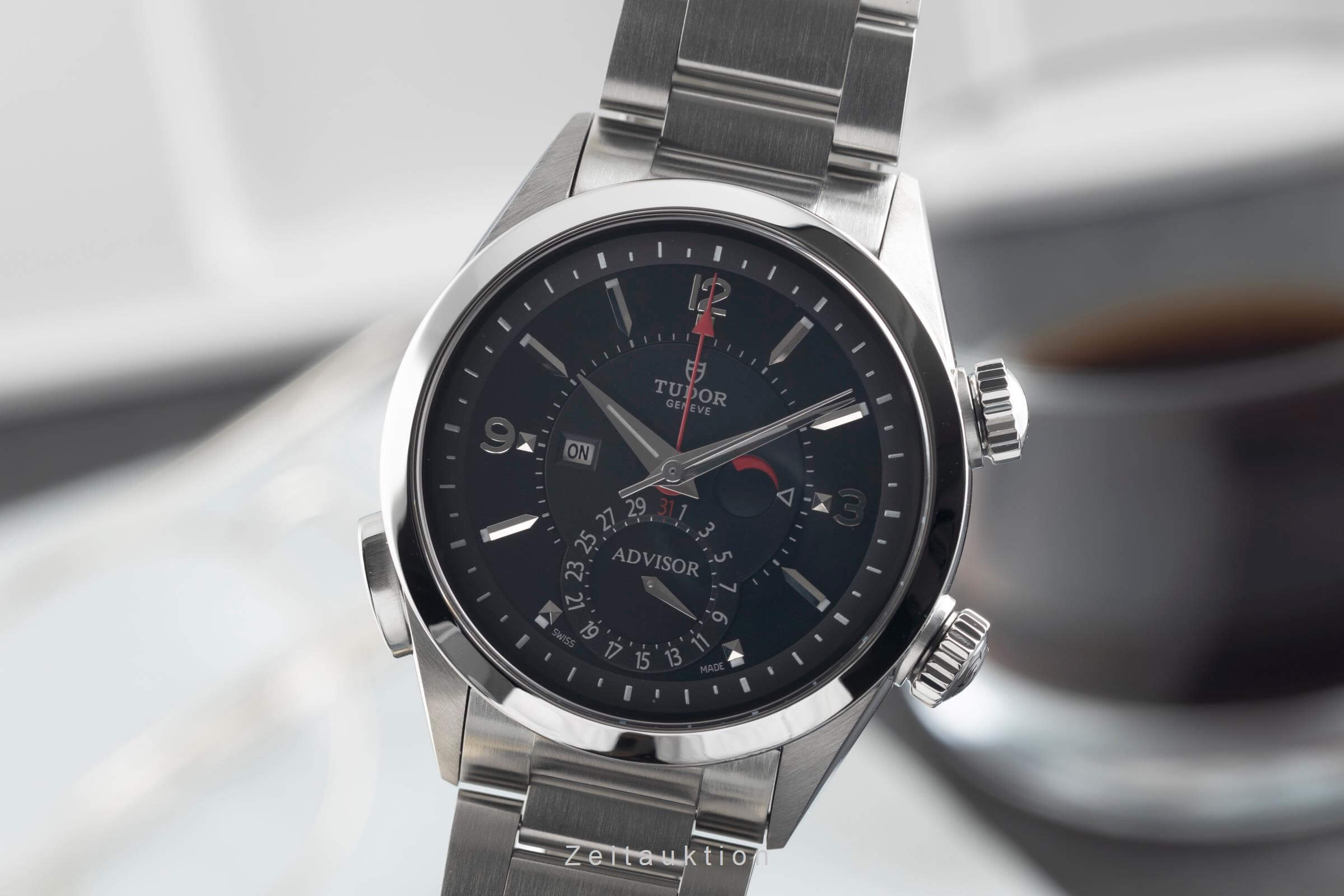 Tudor Heritage Advisor acero automático Ref. 79620T  | Zeitauktion