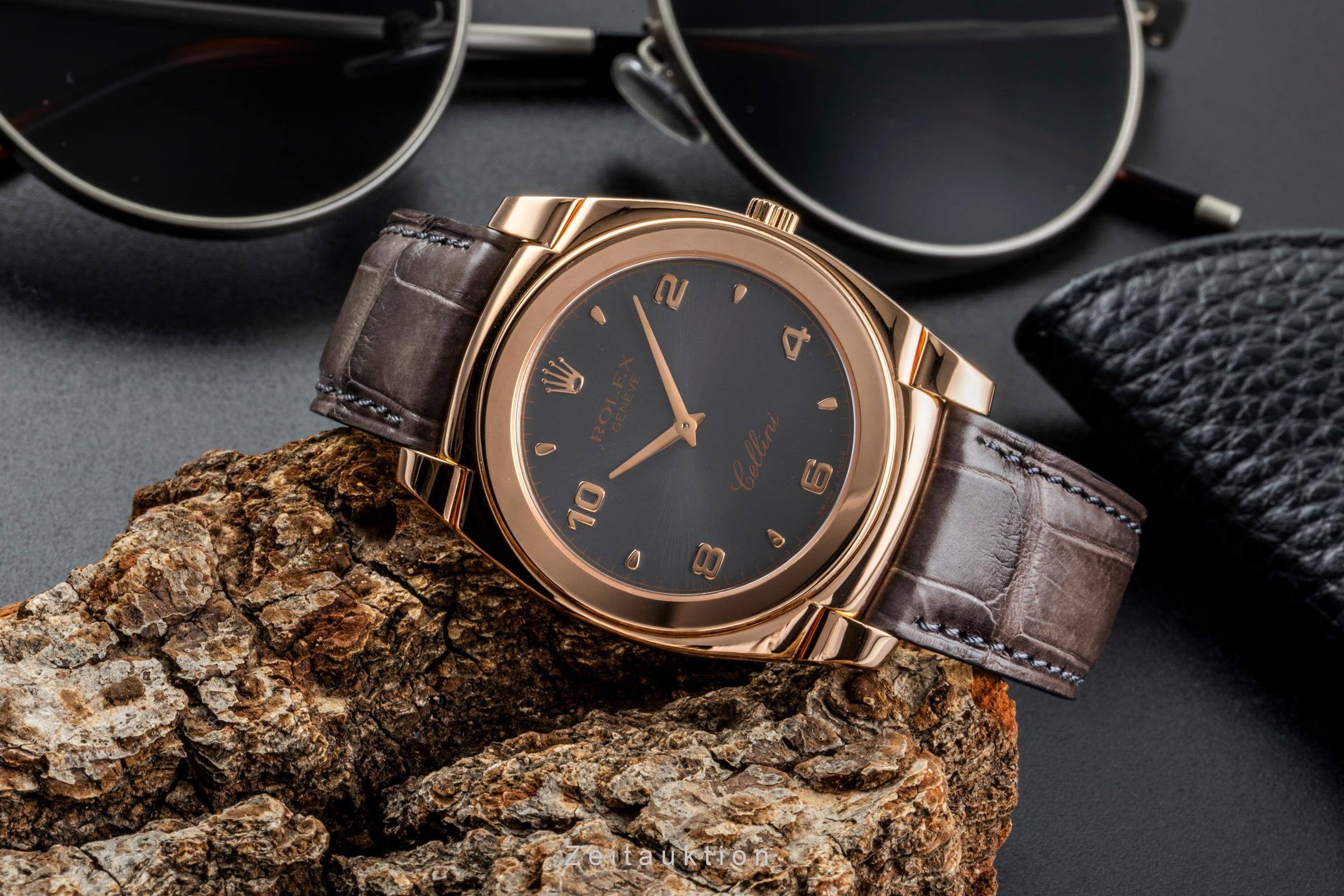 Rolex Cellini oro 18 ct carica manuale Kal. 1602 Ref. 5330  | Zeitauktion