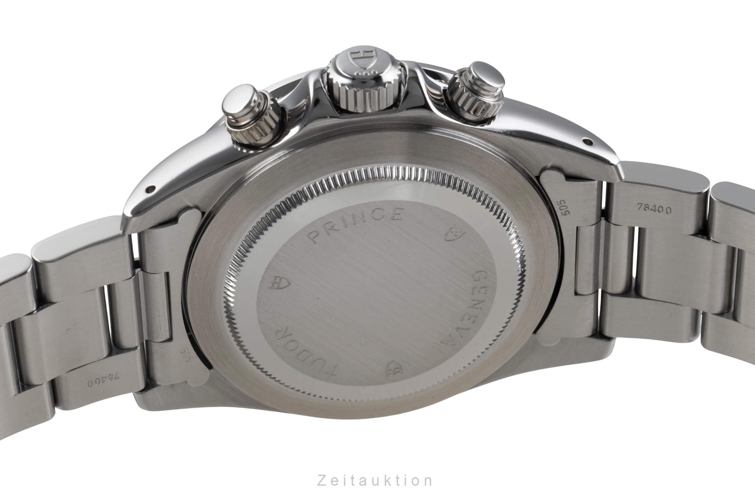 Tudor Prince Date cronografo acciaio automatismo Ref. 79280  | Zeitauktion