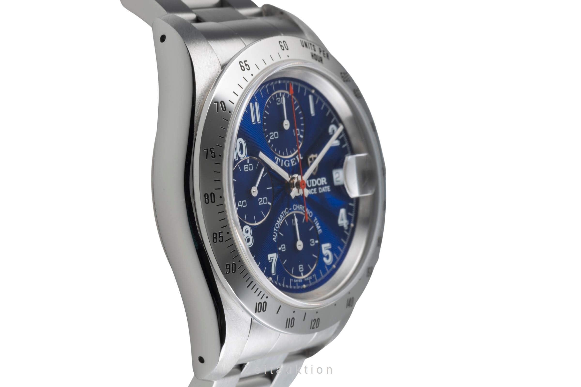 Tudor Prince Date cronografo acciaio automatismo Ref. 79280  | Zeitauktion