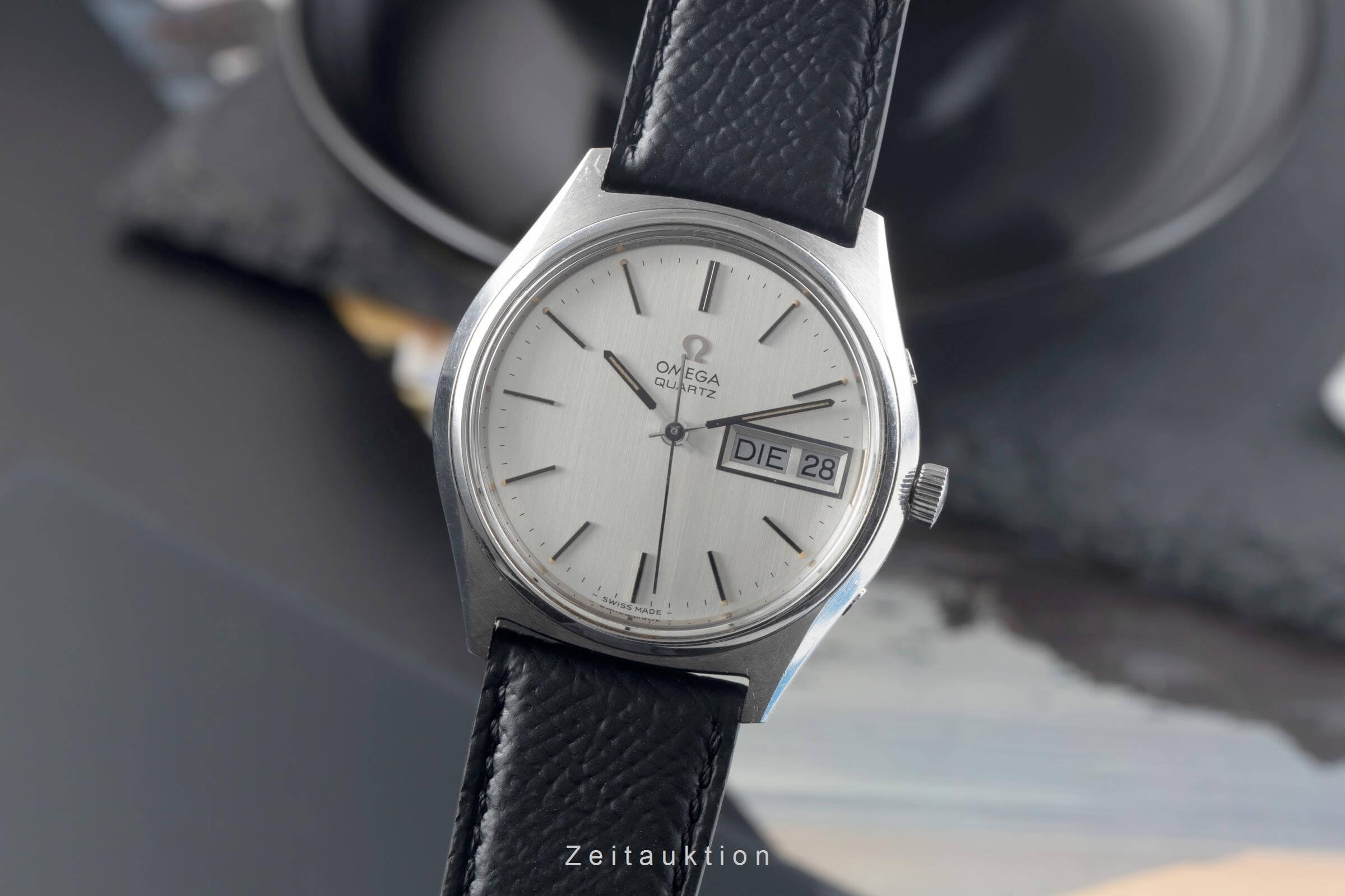 Omega Geneve steel quartz Kal. 1310 Ref. 196.0065 VINTAGE  | Zeitauktion