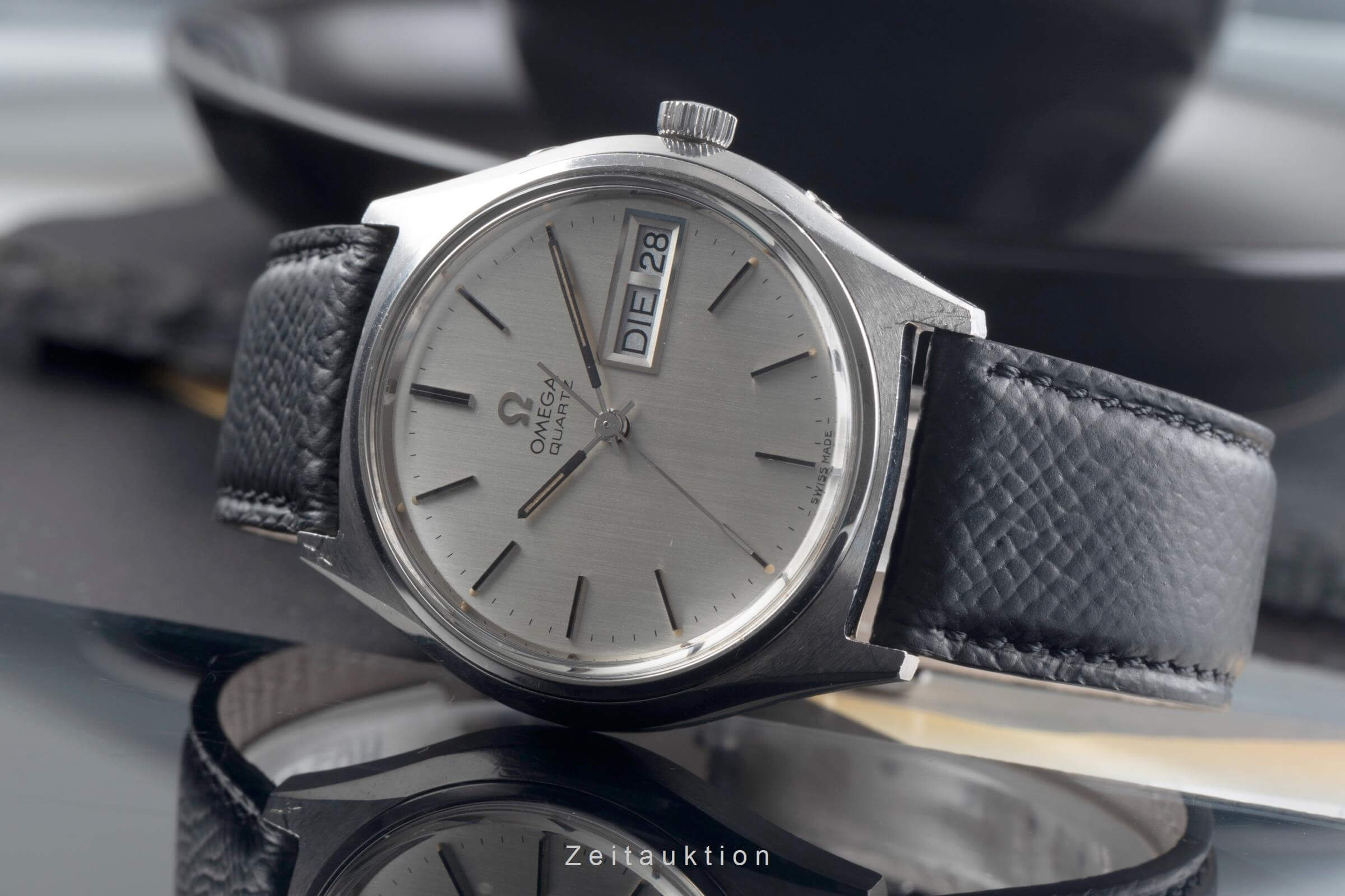 Omega Geneve steel quartz Kal. 1310 Ref. 196.0065 VINTAGE  | Zeitauktion
