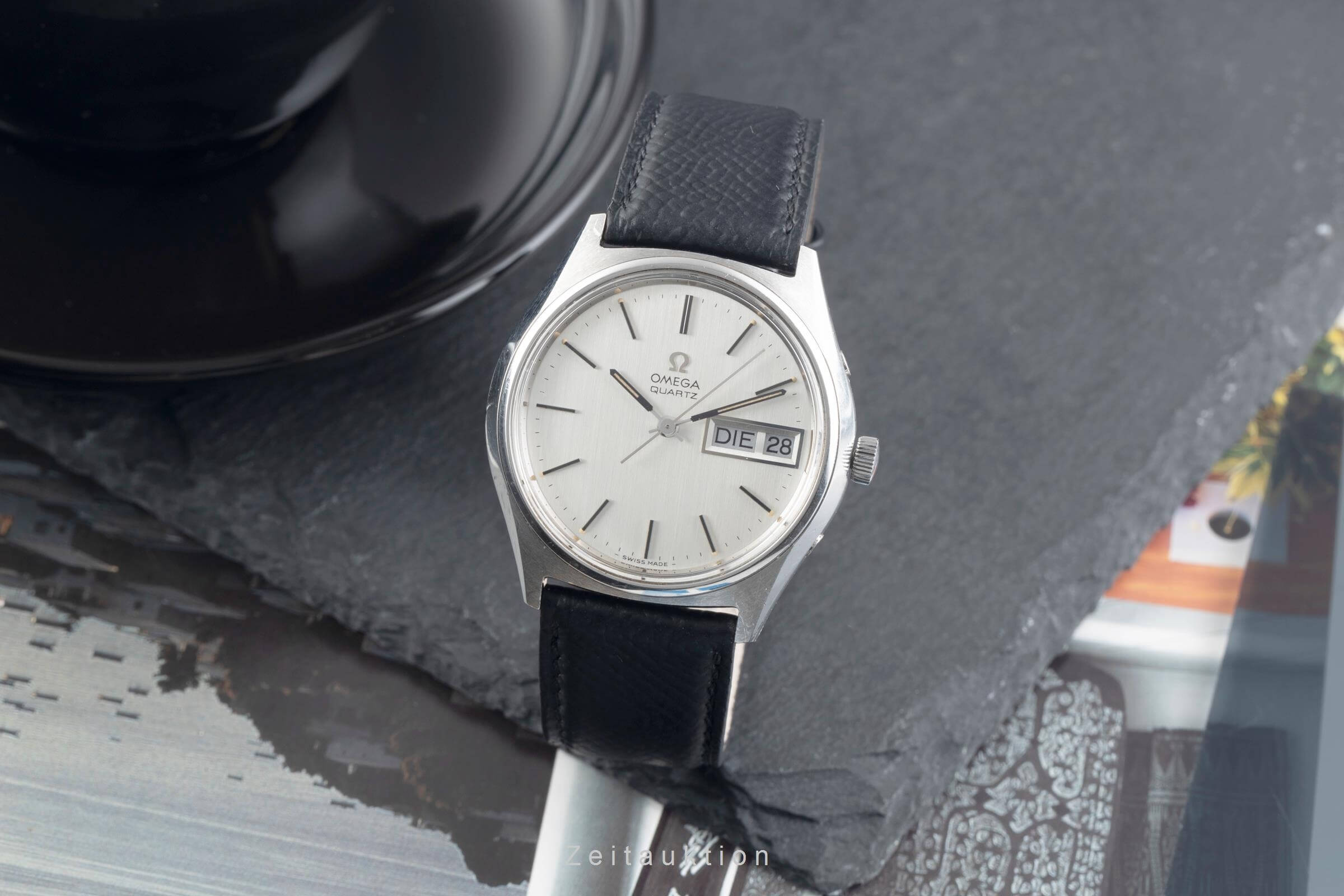 Omega Geneve steel quartz Kal. 1310 Ref. 196.0065 VINTAGE  | Zeitauktion