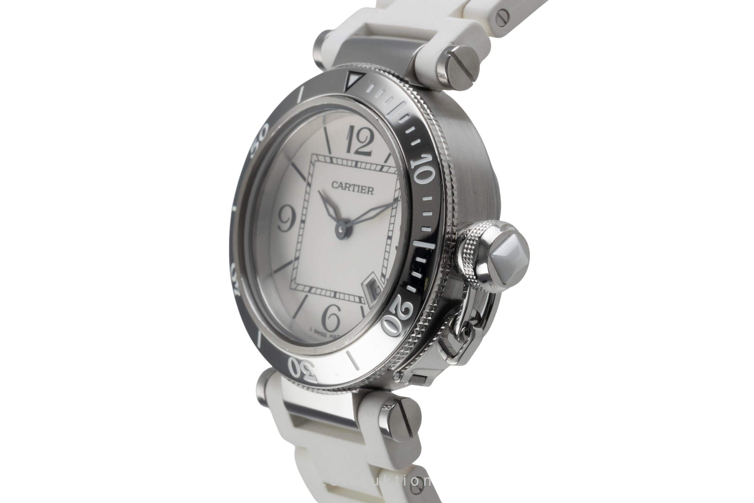 Cartier Pasha Seatimer steel quartz Kal. 688 Ref. W3140002  | Zeitauktion
