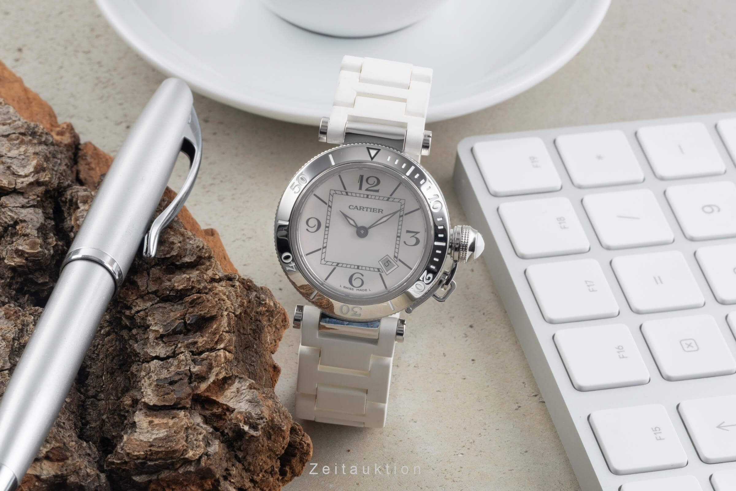 Cartier Pasha Seatimer steel quartz Kal. 688 Ref. W3140002  | Zeitauktion