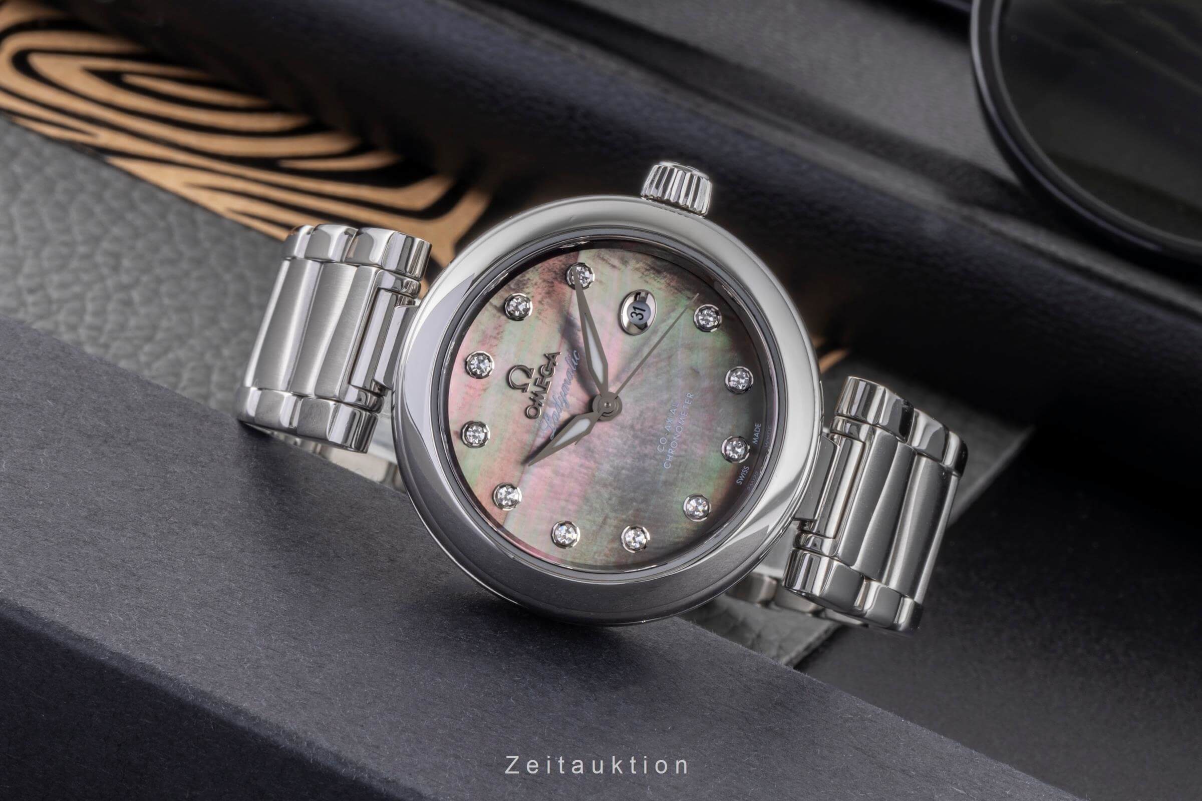 Omega Ladymatic acero automático Kal. 8520 Ref. 425.30.34.20.57.004  | Zeitauktion
