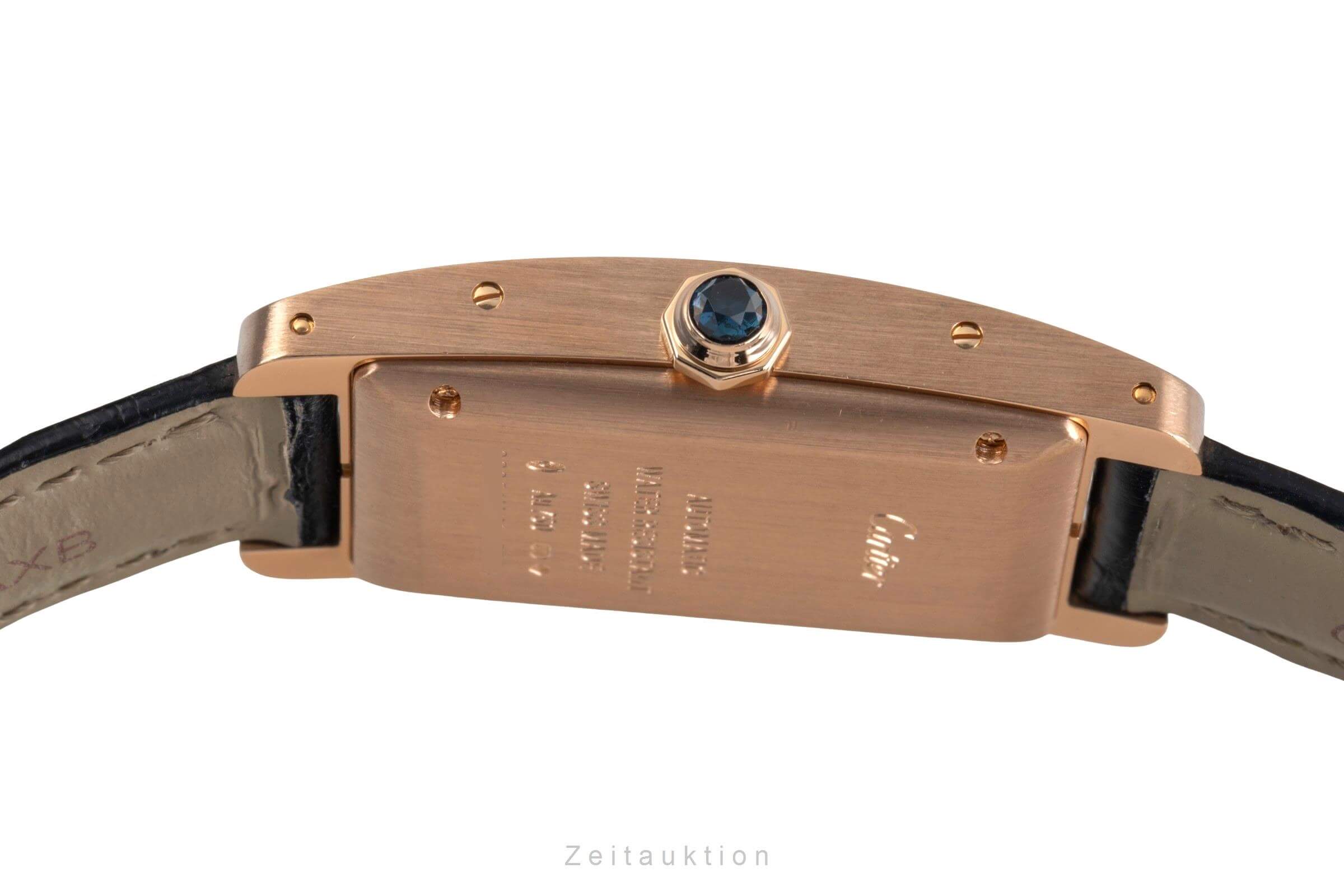Cartier Tank Américaine 18 ct red gold automatic Kal. 077 Ref. W2620030  | Zeitauktion