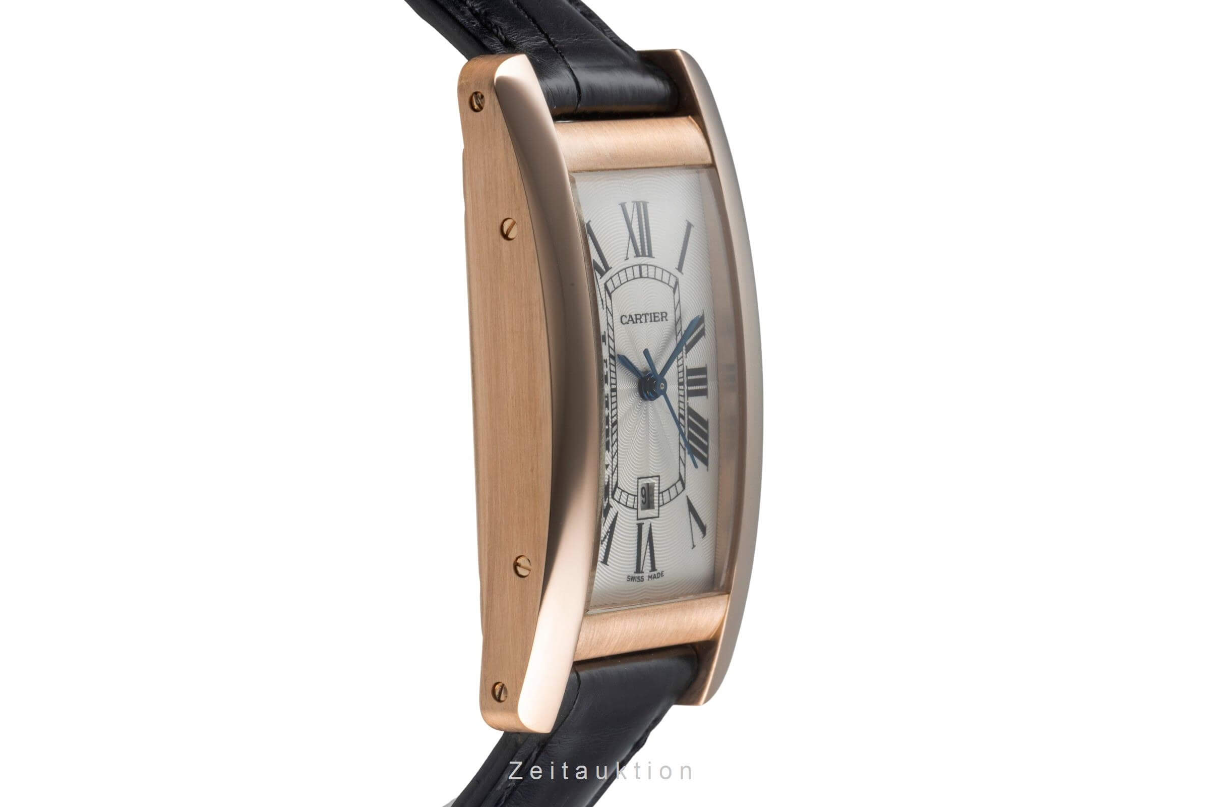 Cartier Tank Américaine 18 ct red gold automatic Kal. 077 Ref. W2620030  | Zeitauktion