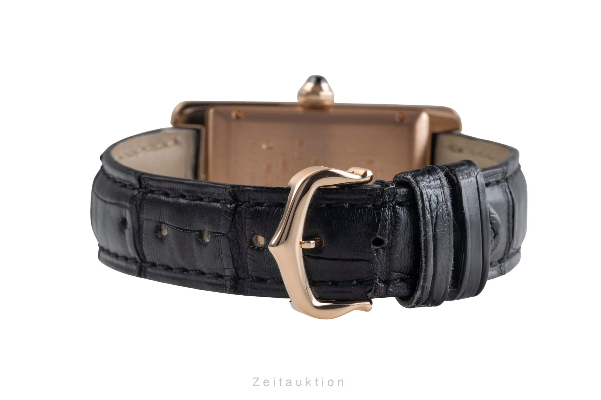 Cartier Tank Américaine 18 ct red gold automatic Kal. 077 Ref. W2620030  | Zeitauktion