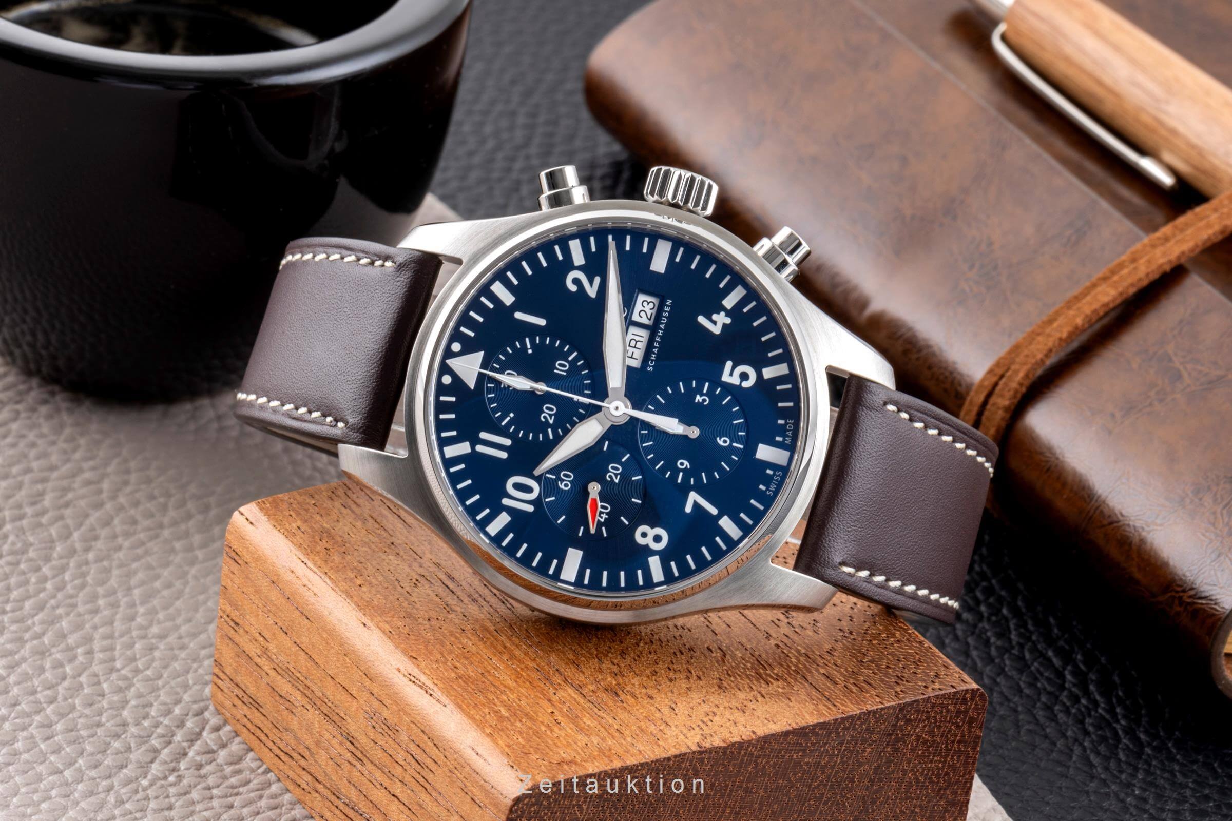 IWC Pilot Chronograph Stahl Automatik Kal. 79320 Ref. IW377714  | Zeitauktion