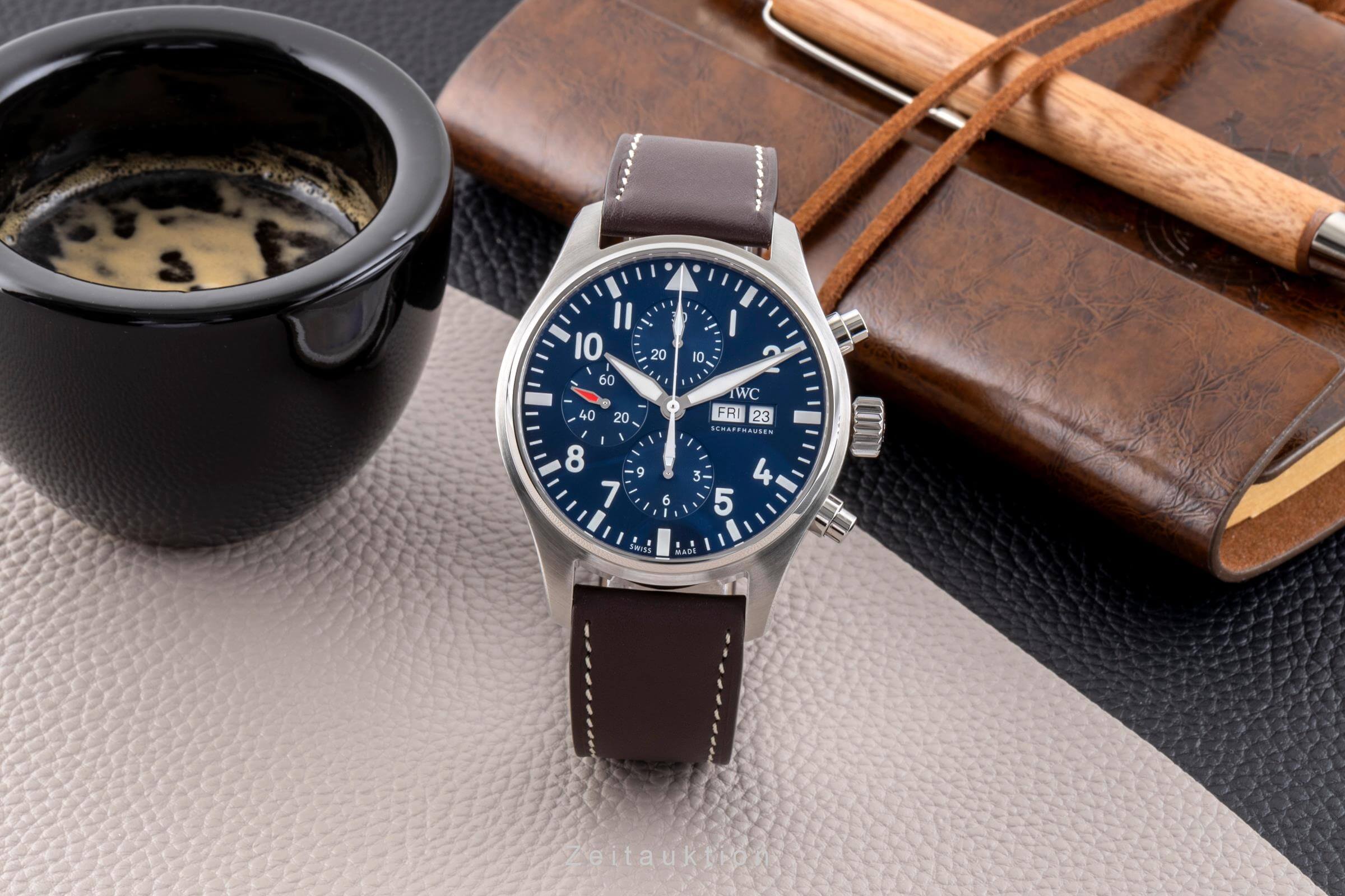 IWC Pilot Chronograph Stahl Automatik Kal. 79320 Ref. IW377714  | Zeitauktion
