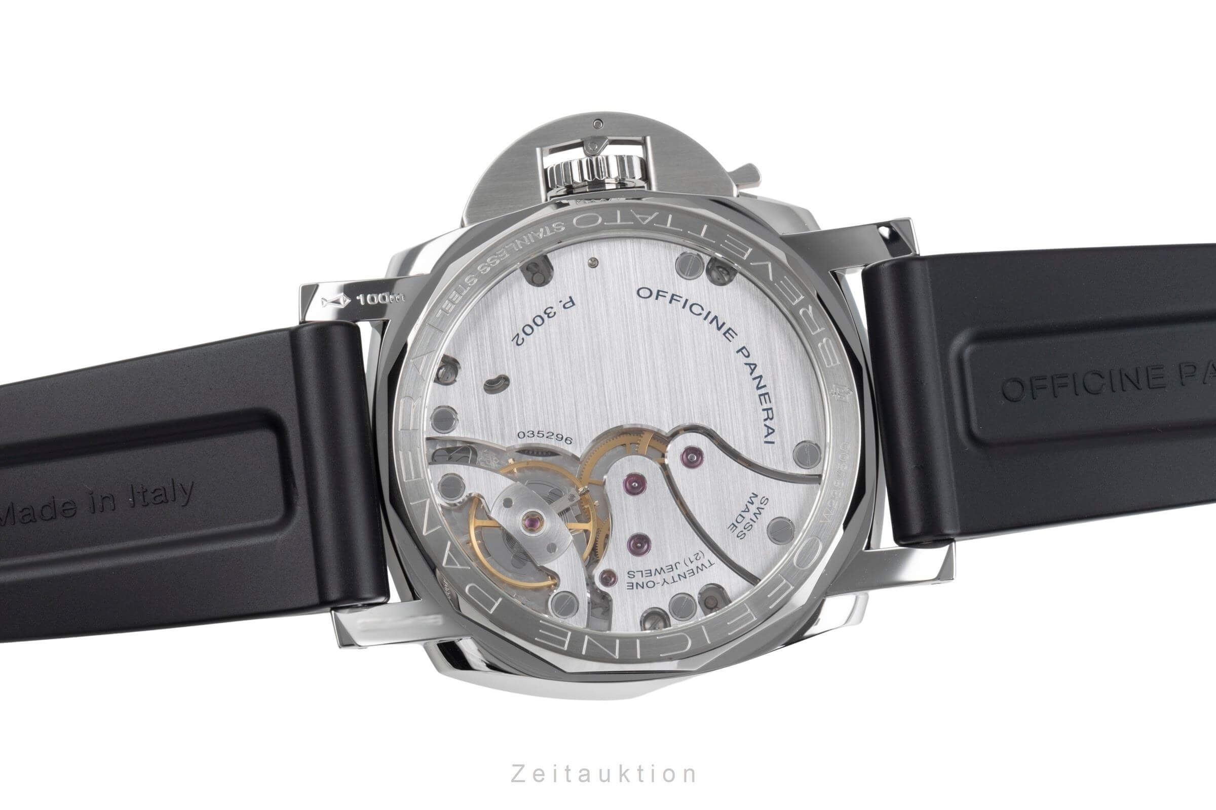 Panerai Luminor  Stahl Handaufzug Kal. P.3002 Ref. PAM00423  | Zeitauktion