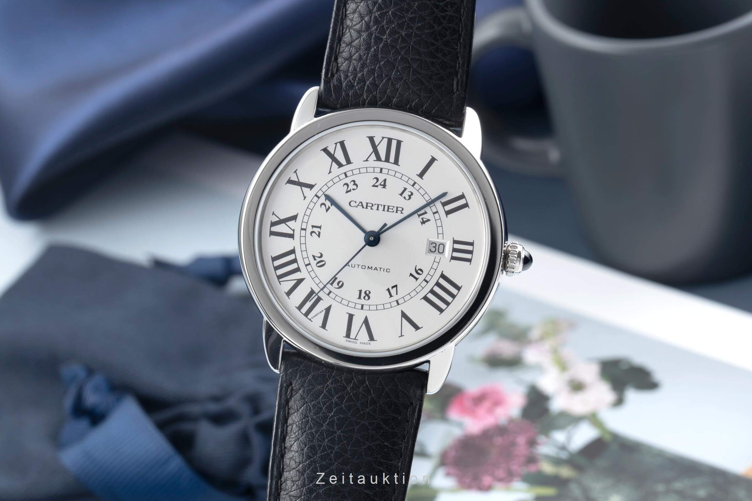 Cartier Ronde Solo steel automatic Kal. 049 Ref. W6701011  | Zeitauktion