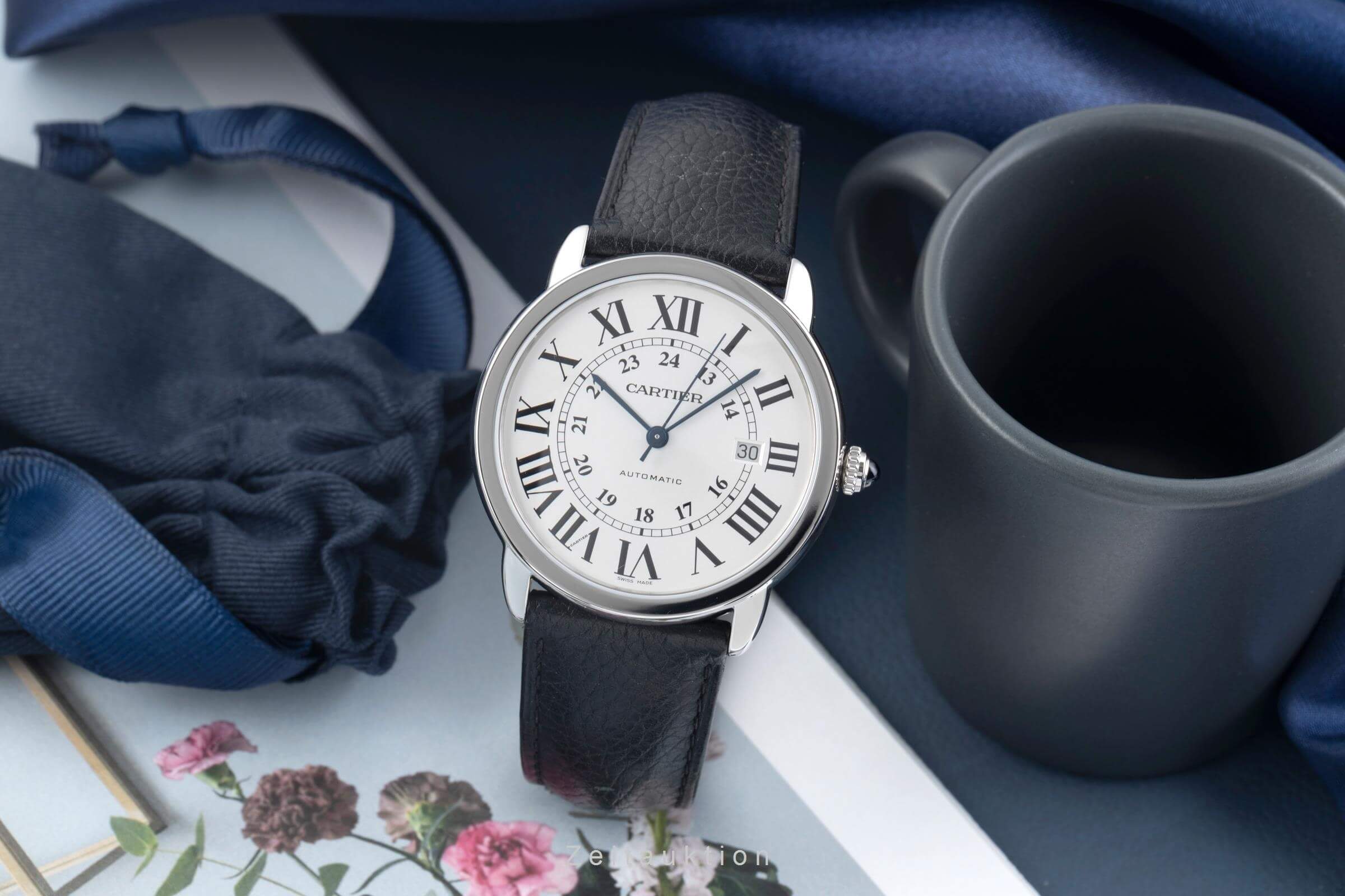 Cartier Ronde Solo steel automatic Kal. 049 Ref. W6701011  | Zeitauktion