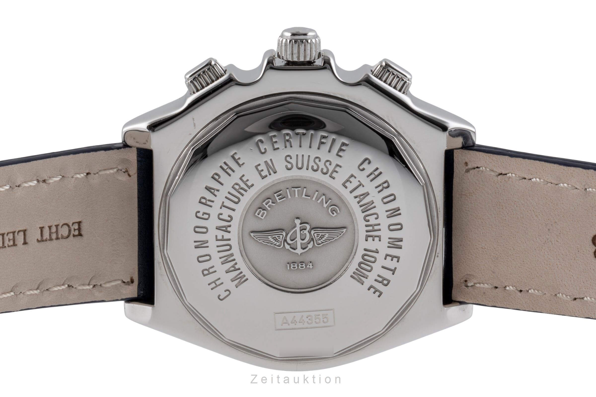 Breitling Crosswind chronograph steel automatic Kal. B44 Ref. A44355  | Zeitauktion