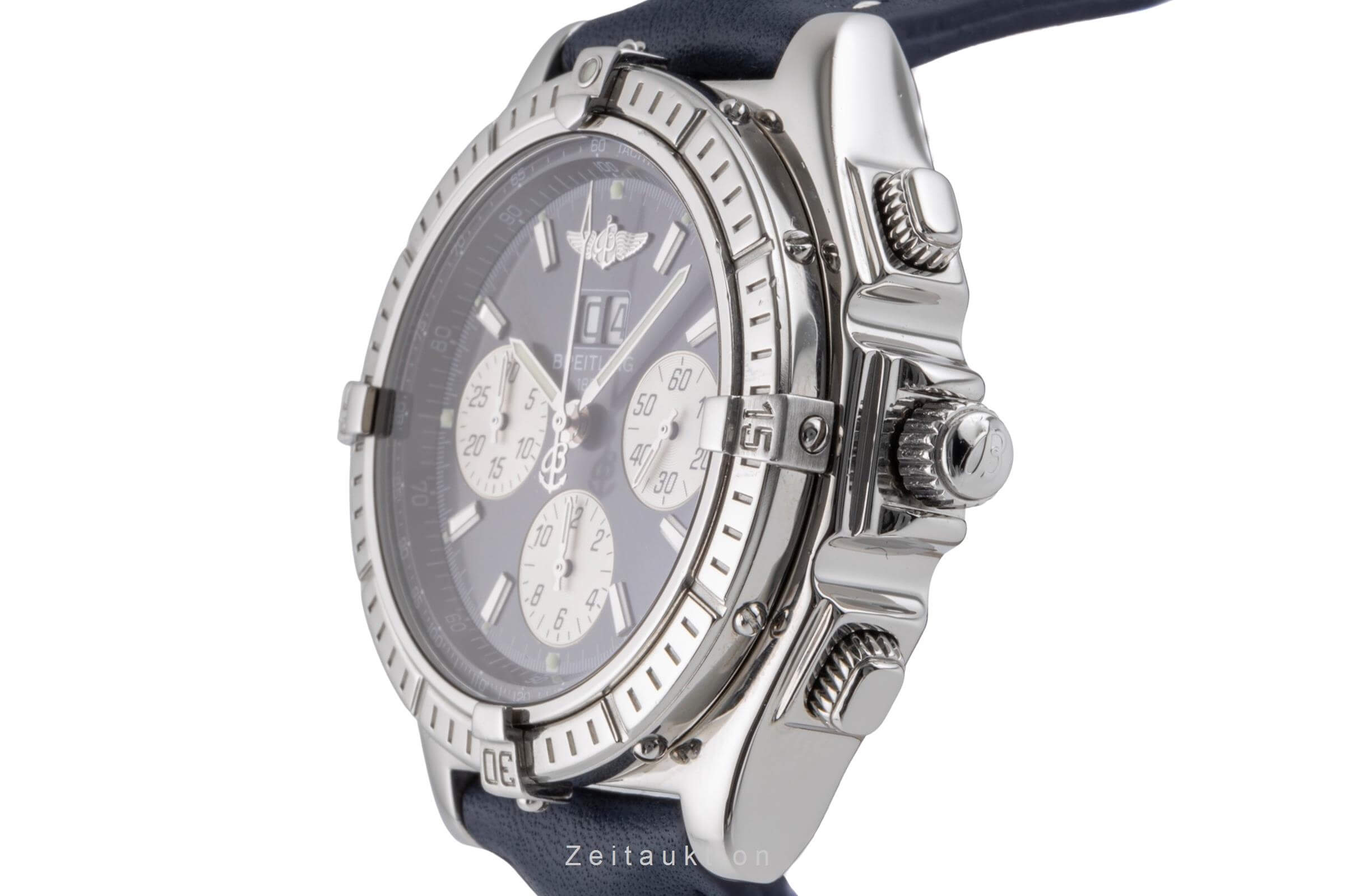 Breitling Crosswind chronograph steel automatic Kal. B44 Ref. A44355  | Zeitauktion