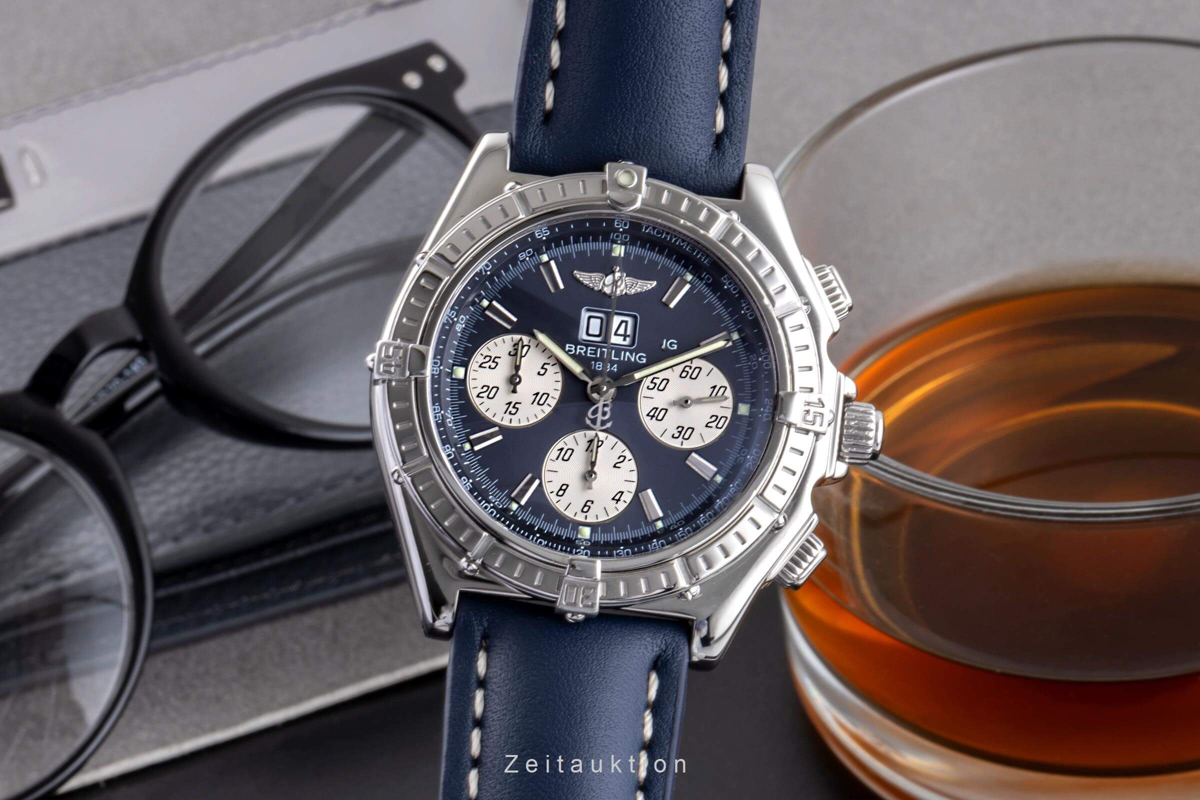 Breitling Crosswind chronograph steel automatic Kal. B44 Ref. A44355  | Zeitauktion