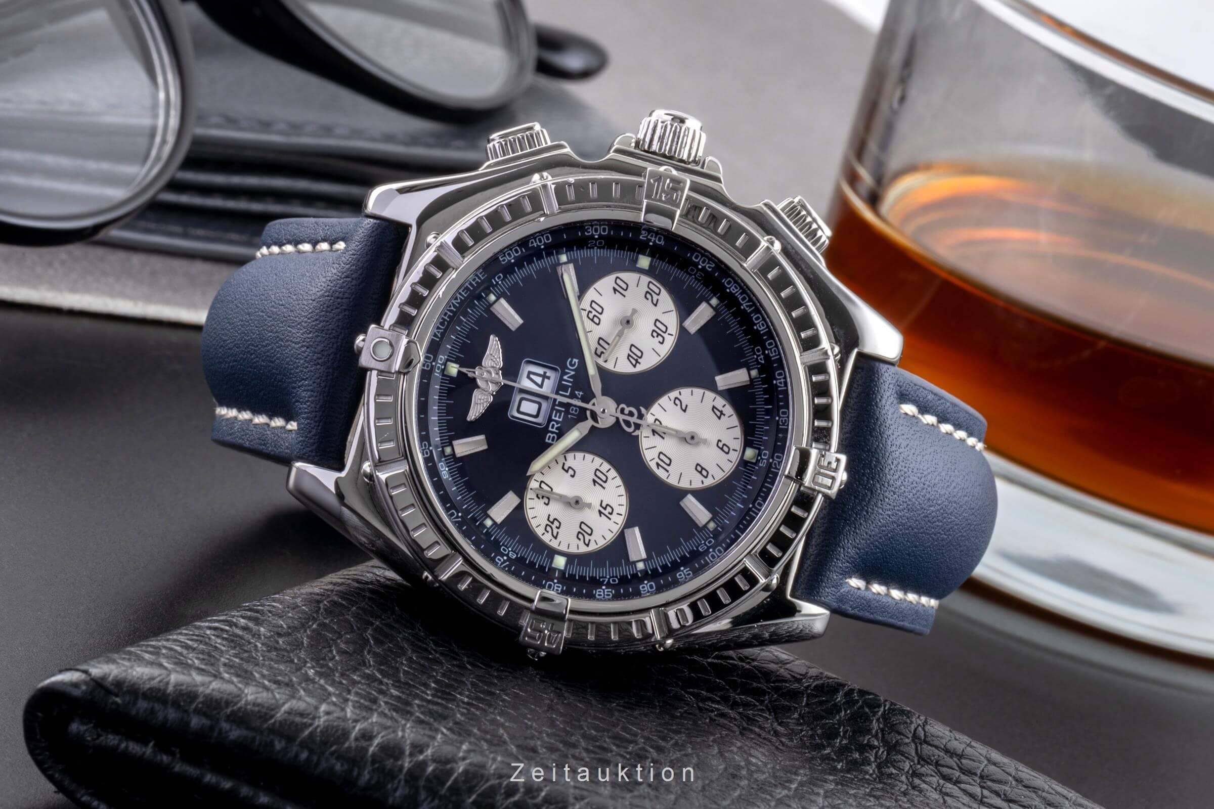 Breitling Crosswind chronograph steel automatic Kal. B44 Ref. A44355  | Zeitauktion
