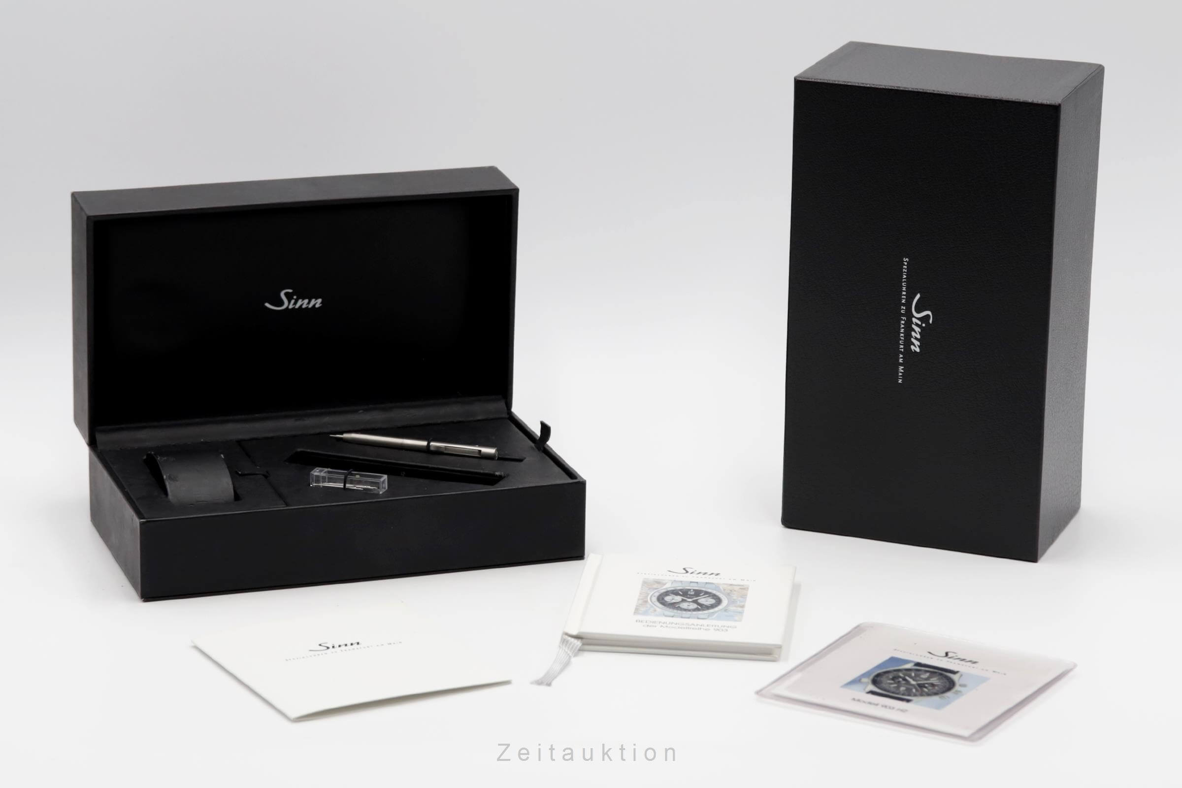 Sinn 903 St chronographe acier à remontage manuel Ref. 903.070 LIMITED EDITION | Zeitauktion