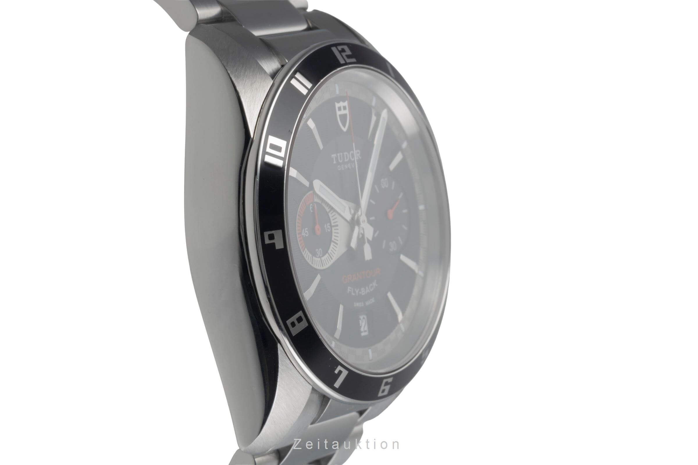 Tudor Grantour cronografo acciaio automatismo Ref. 20550  | Zeitauktion