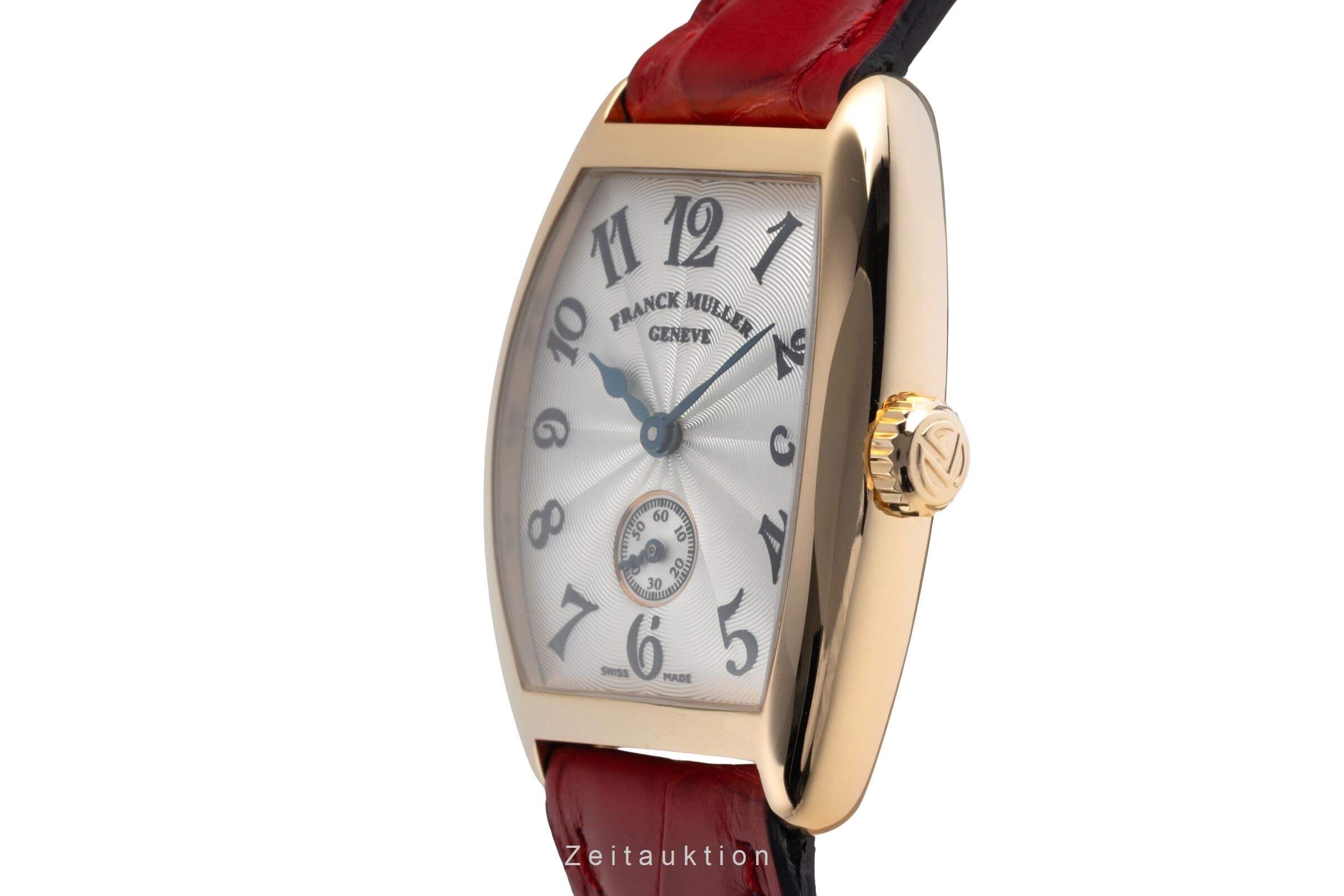 Franck Muller Curvex 18k Gold Handaufzug Ref. 1752 S6  | Zeitauktion