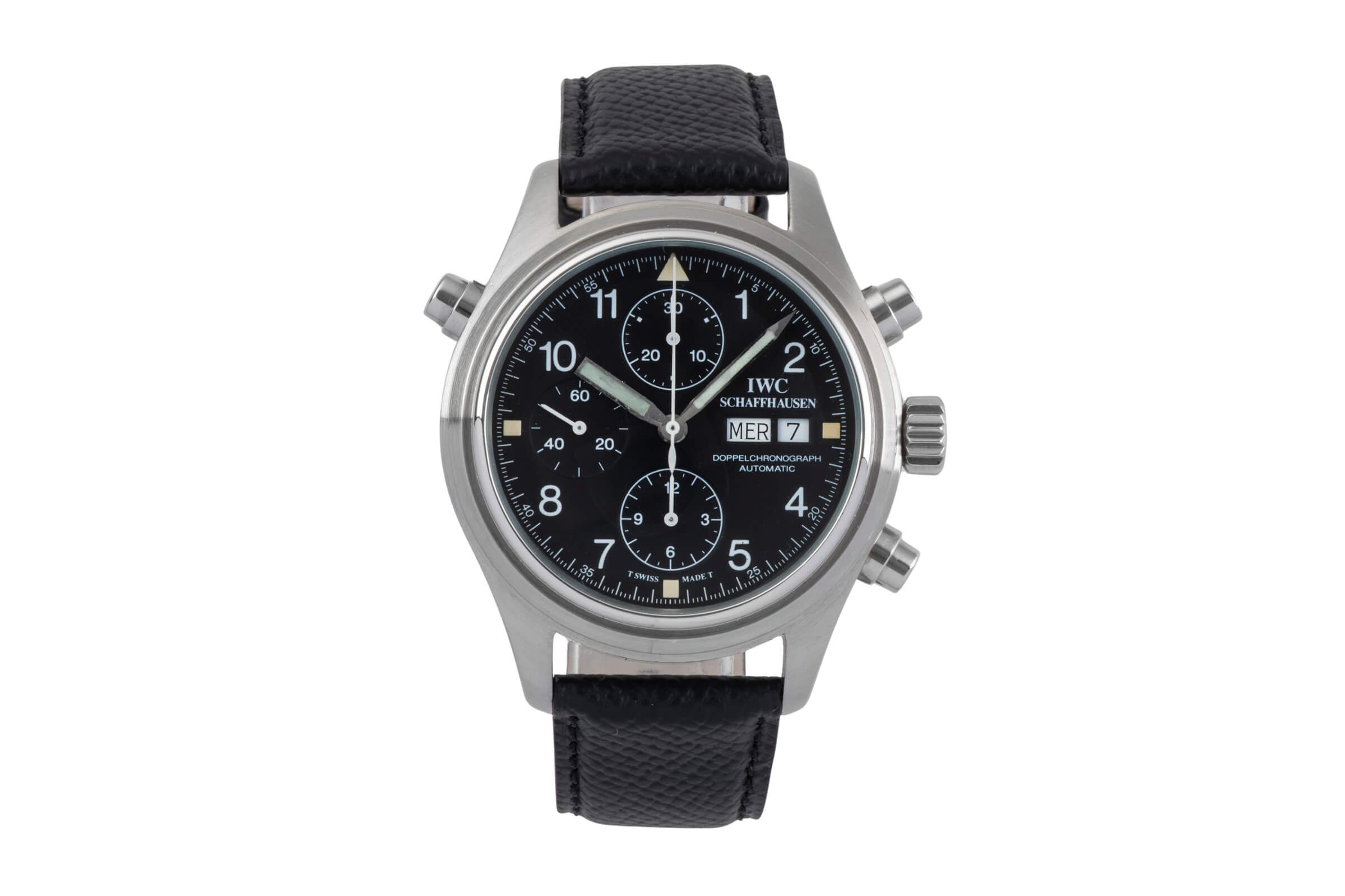 IWC Doppelchronograph Chronograph Stahl Automatik Kal. 79230 Ref. IW371302  | Zeitauktion