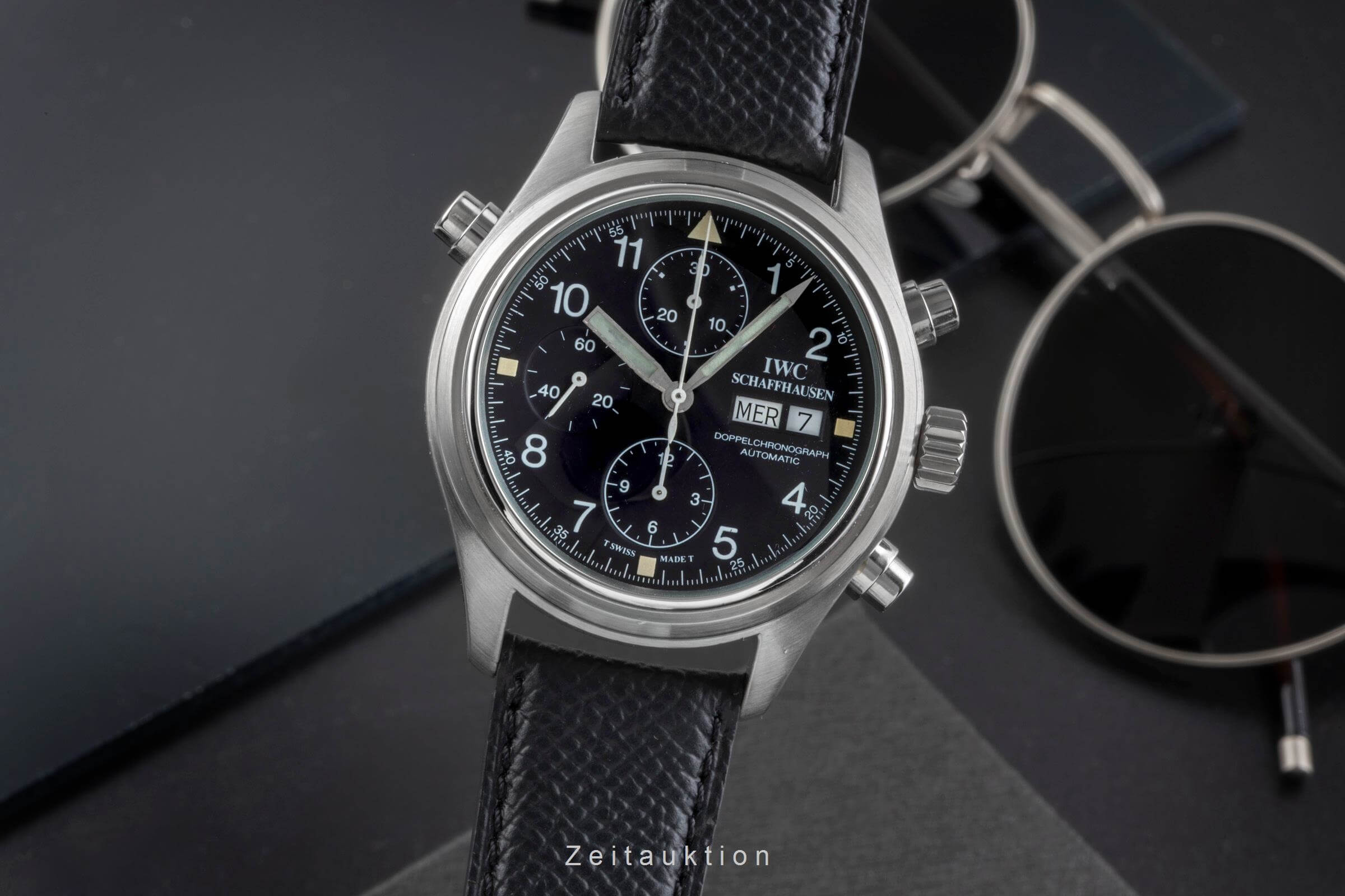 IWC Doppelchronograph chronograph steel automatic Kal. 79230 Ref. IW371302  | Zeitauktion
