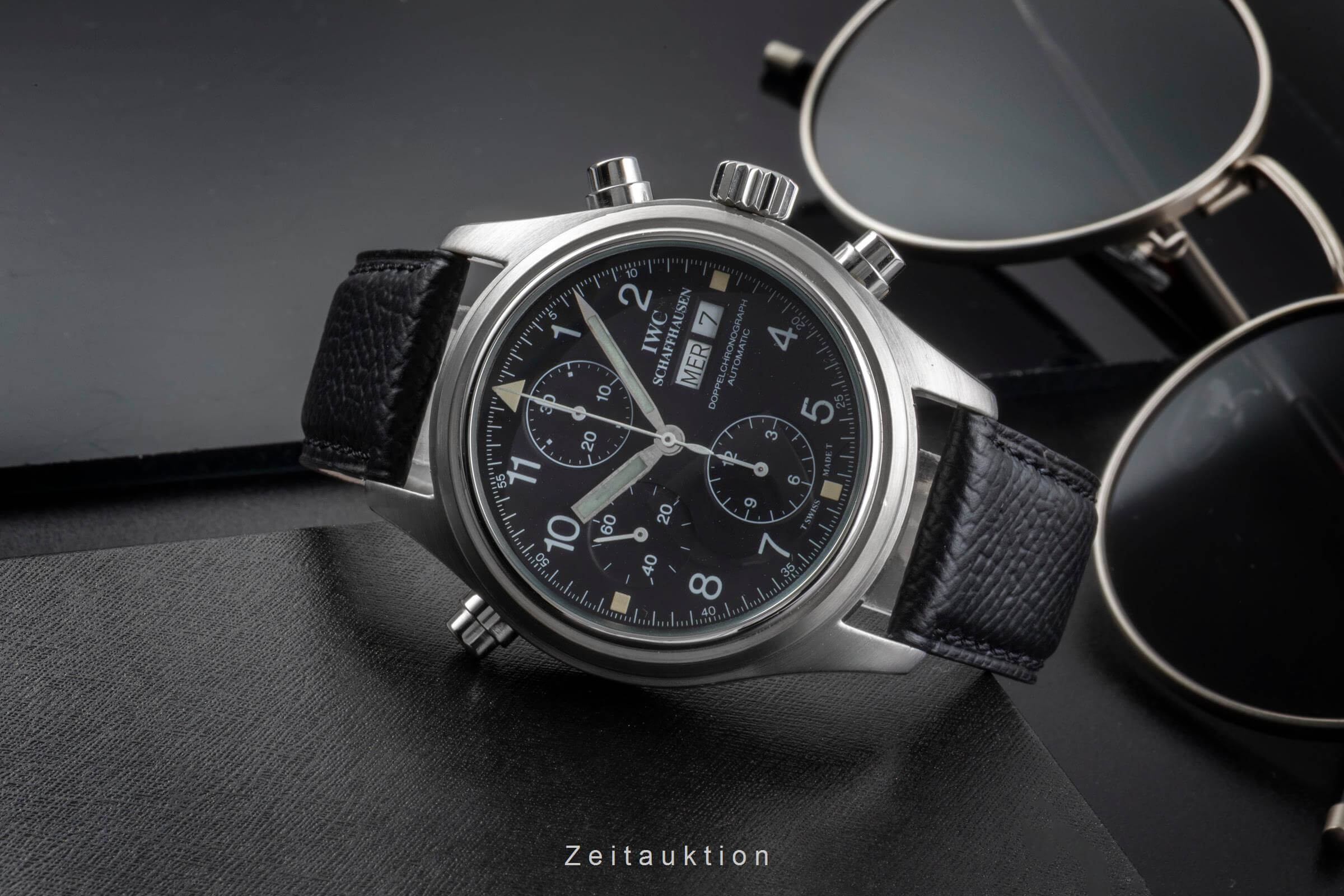 IWC Doppelchronograph chronograph steel automatic Kal. 79230 Ref. IW371302  | Zeitauktion