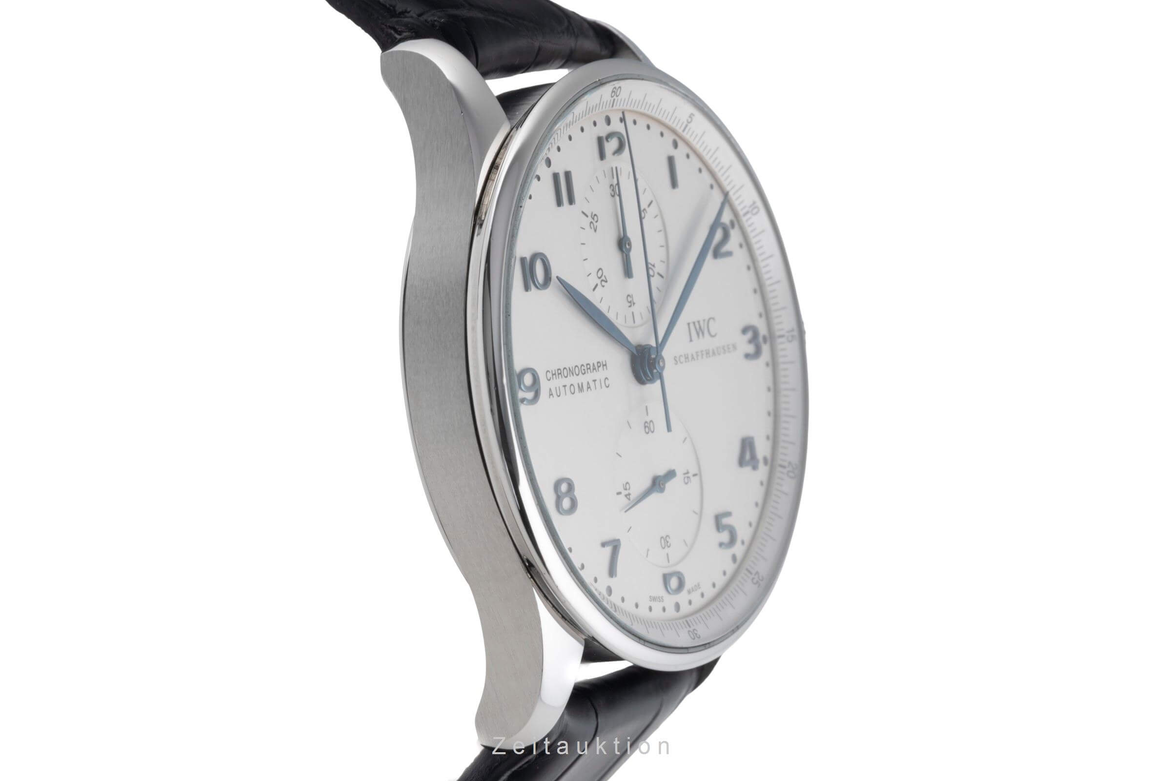 IWC Portugieser Chronograph Stahl Automatik Kal. 79350 Ref. IW371417  | Zeitauktion