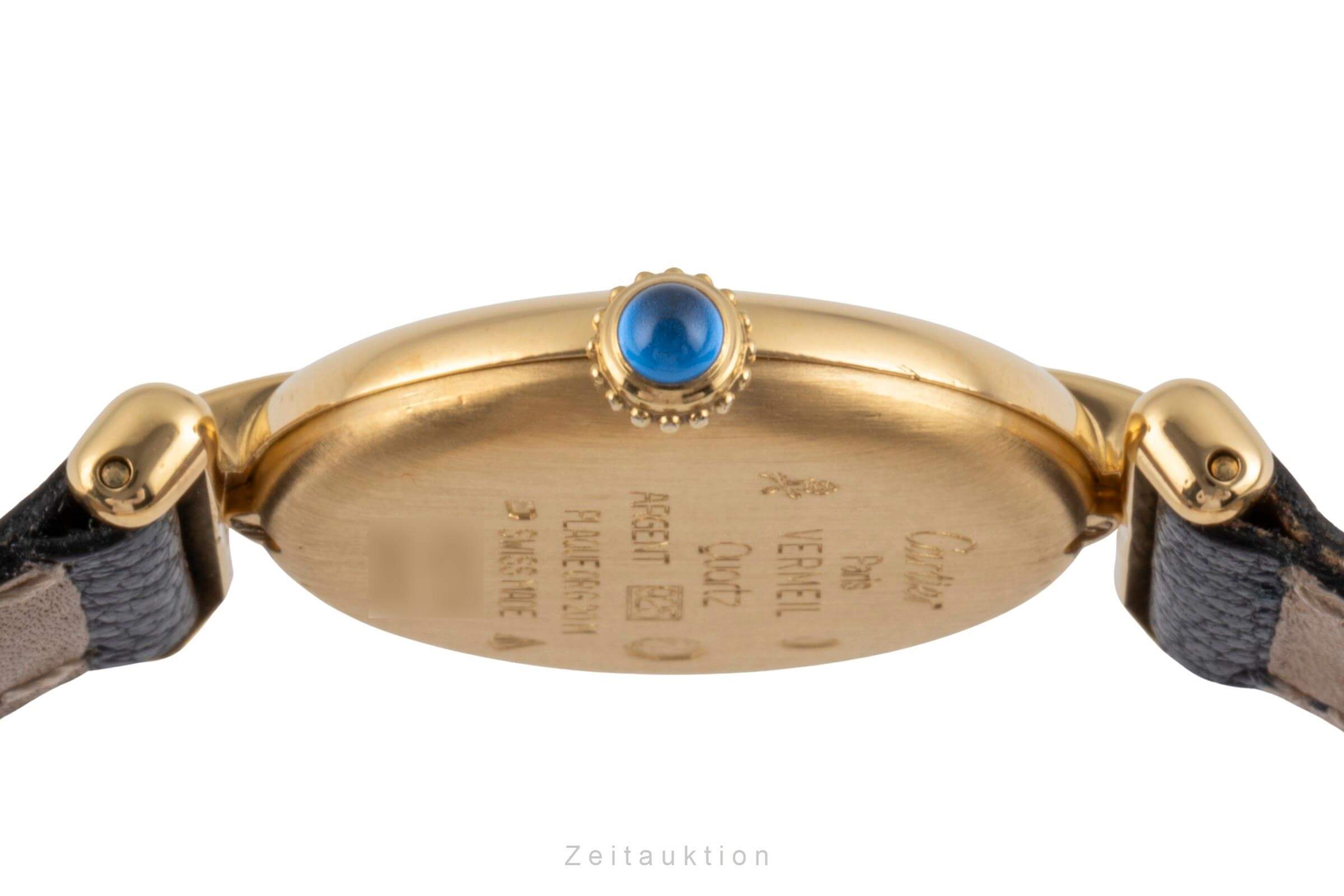 Cartier Vermeil silver-gilt quartz Kal. 90 Ref. 590002  | Zeitauktion