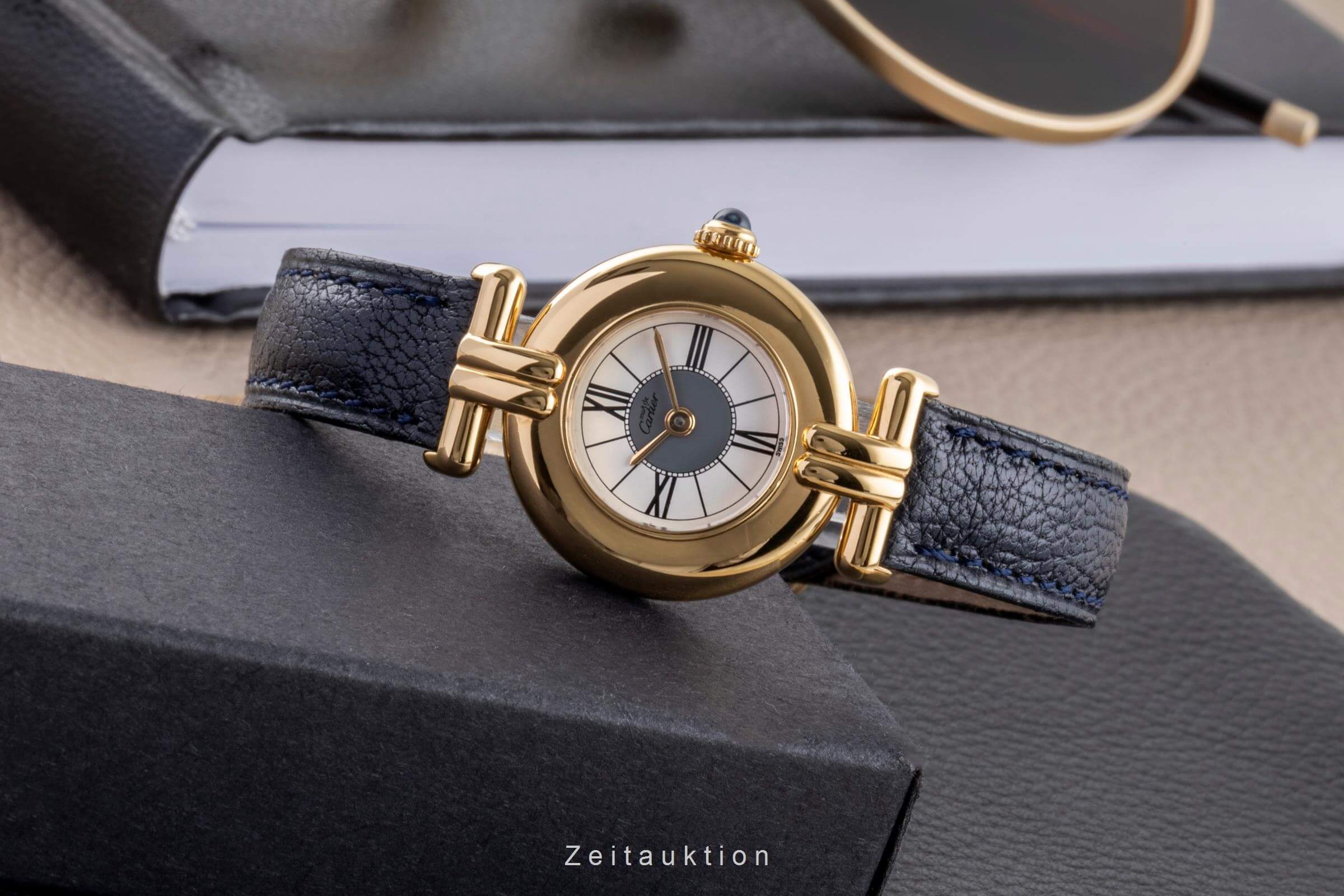 Cartier Vermeil silver-gilt quartz Kal. 90 Ref. 590002  | Zeitauktion