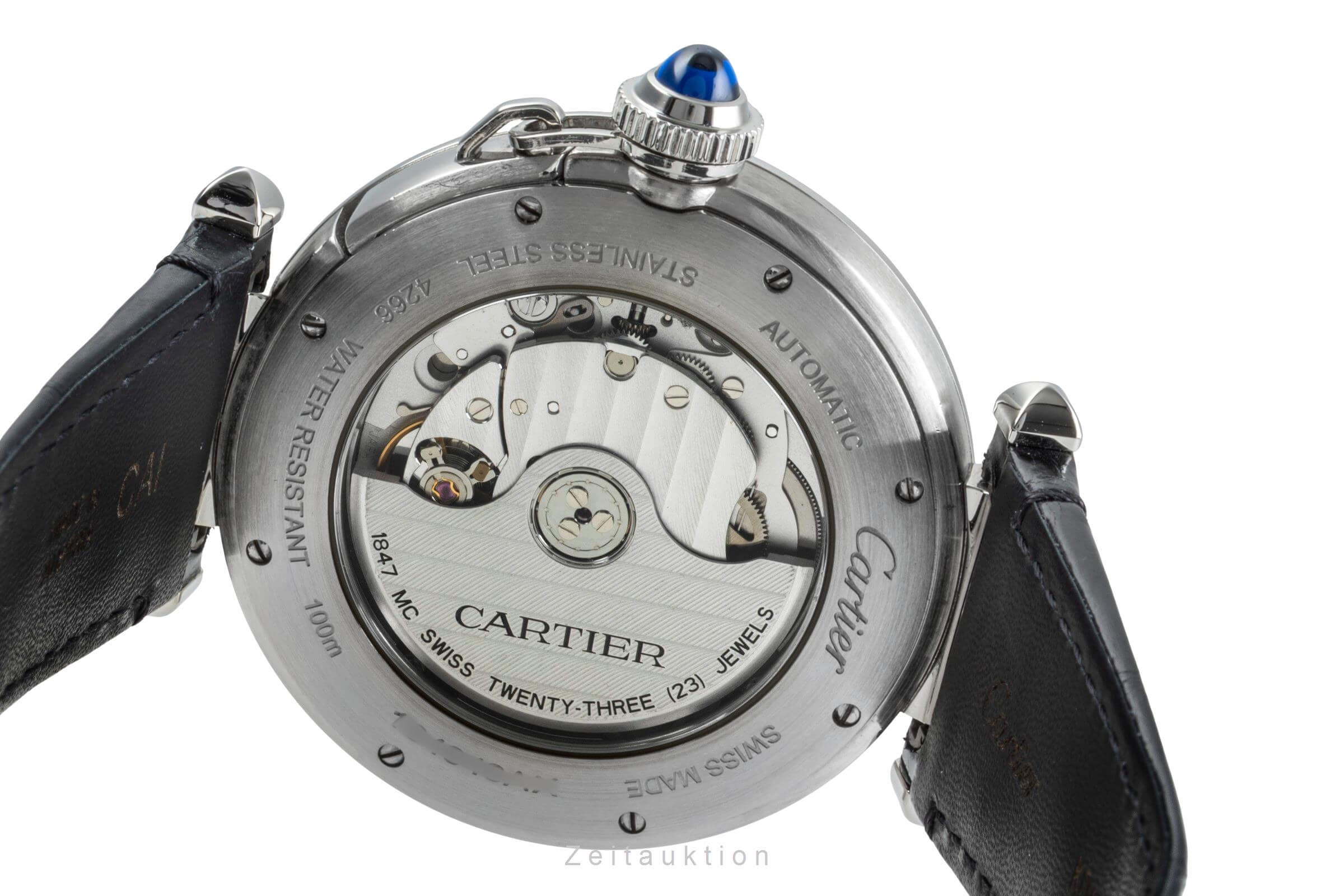 Cartier Pasha acciaio automatismo Kal. 1847MC Ref. WSPA0010  | Zeitauktion
