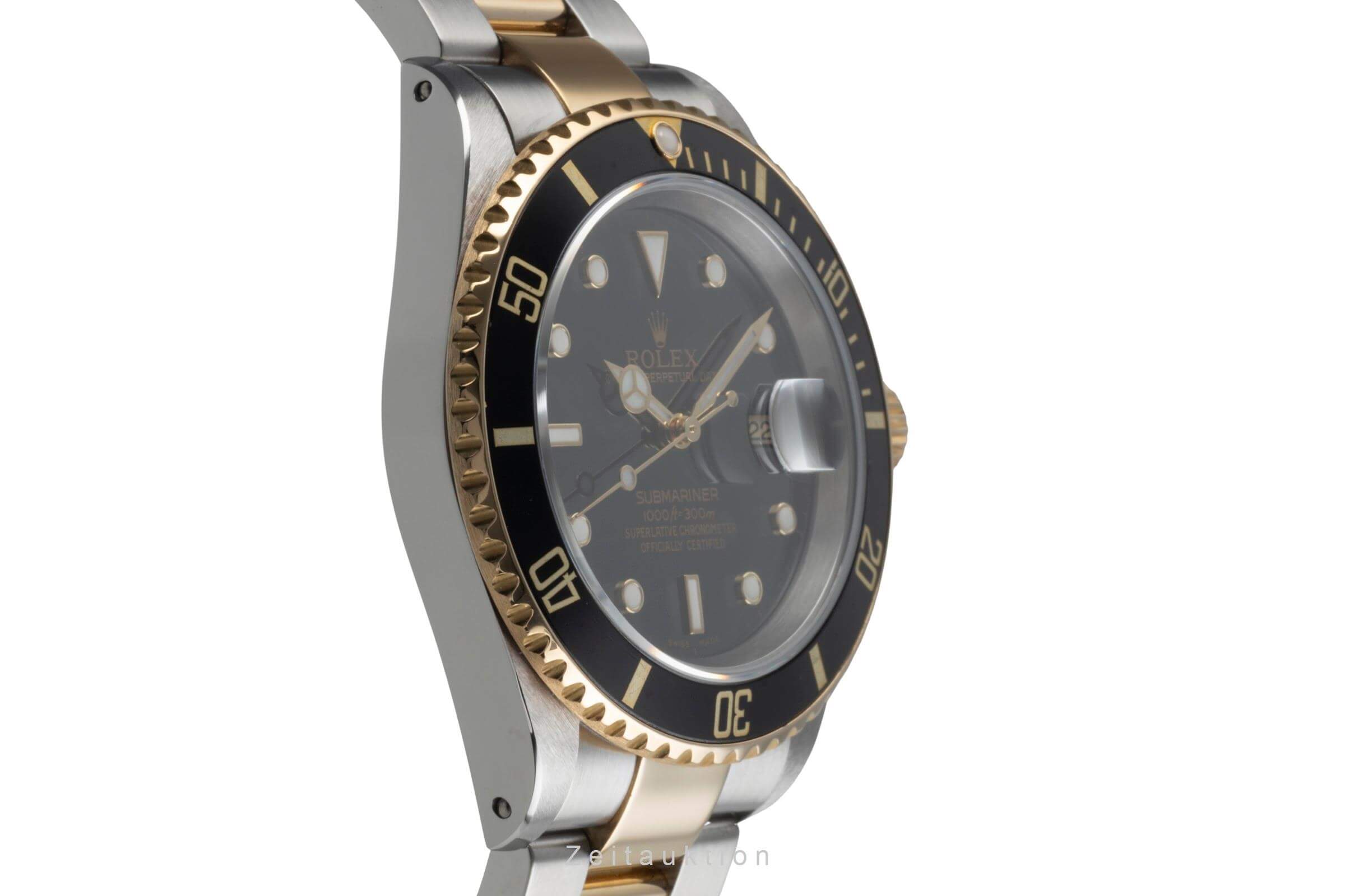 Rolex Submariner steel / gold automatic Kal. 3135 Ref. 16613  | Zeitauktion