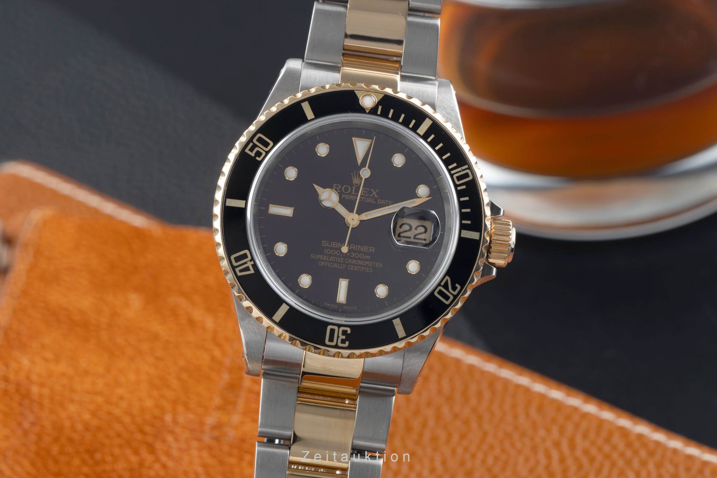 Rolex Submariner steel / gold automatic Kal. 3135 Ref. 16613  | Zeitauktion
