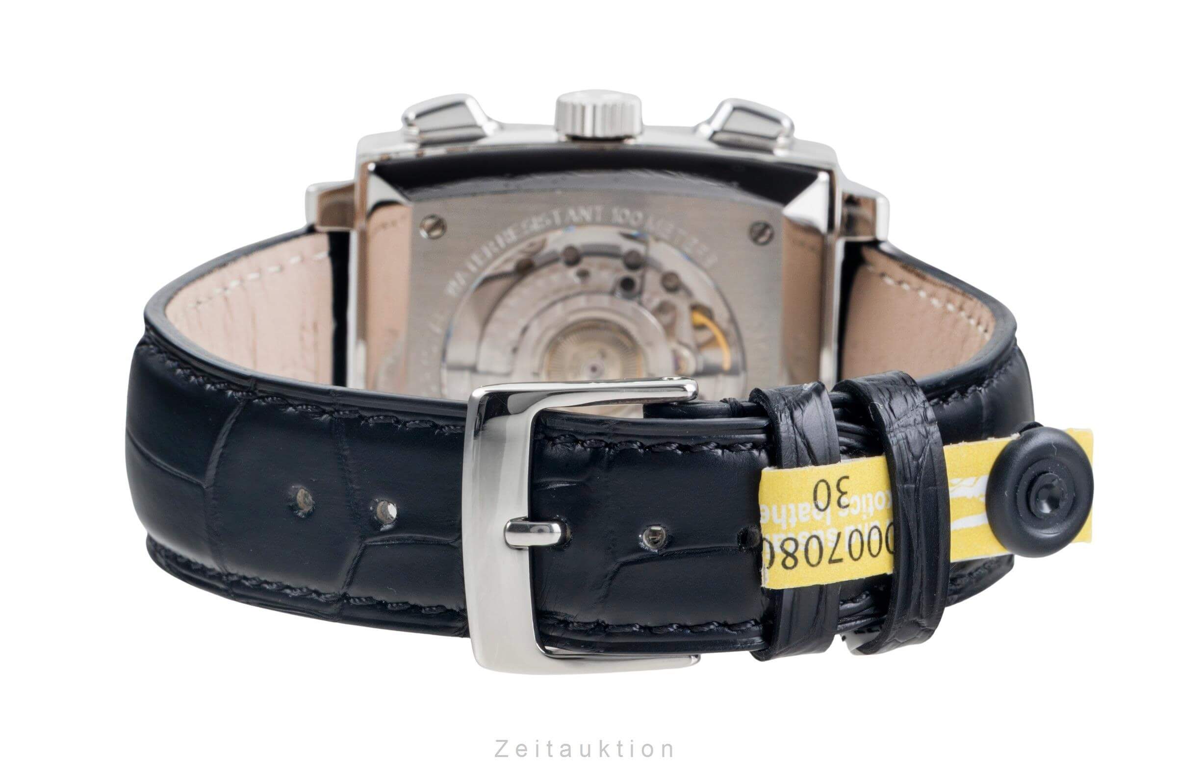 Tag Heuer Monaco cronografo acciaio automatismo Kal. 12 Ref. CAW2114  | Zeitauktion