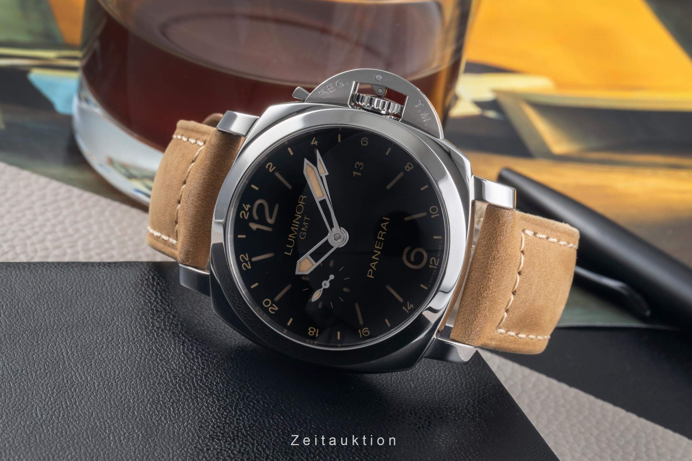Panerai Luminor GMT Stahl Automatik Kal. P.9003 Ref. PAM00531  | Zeitauktion