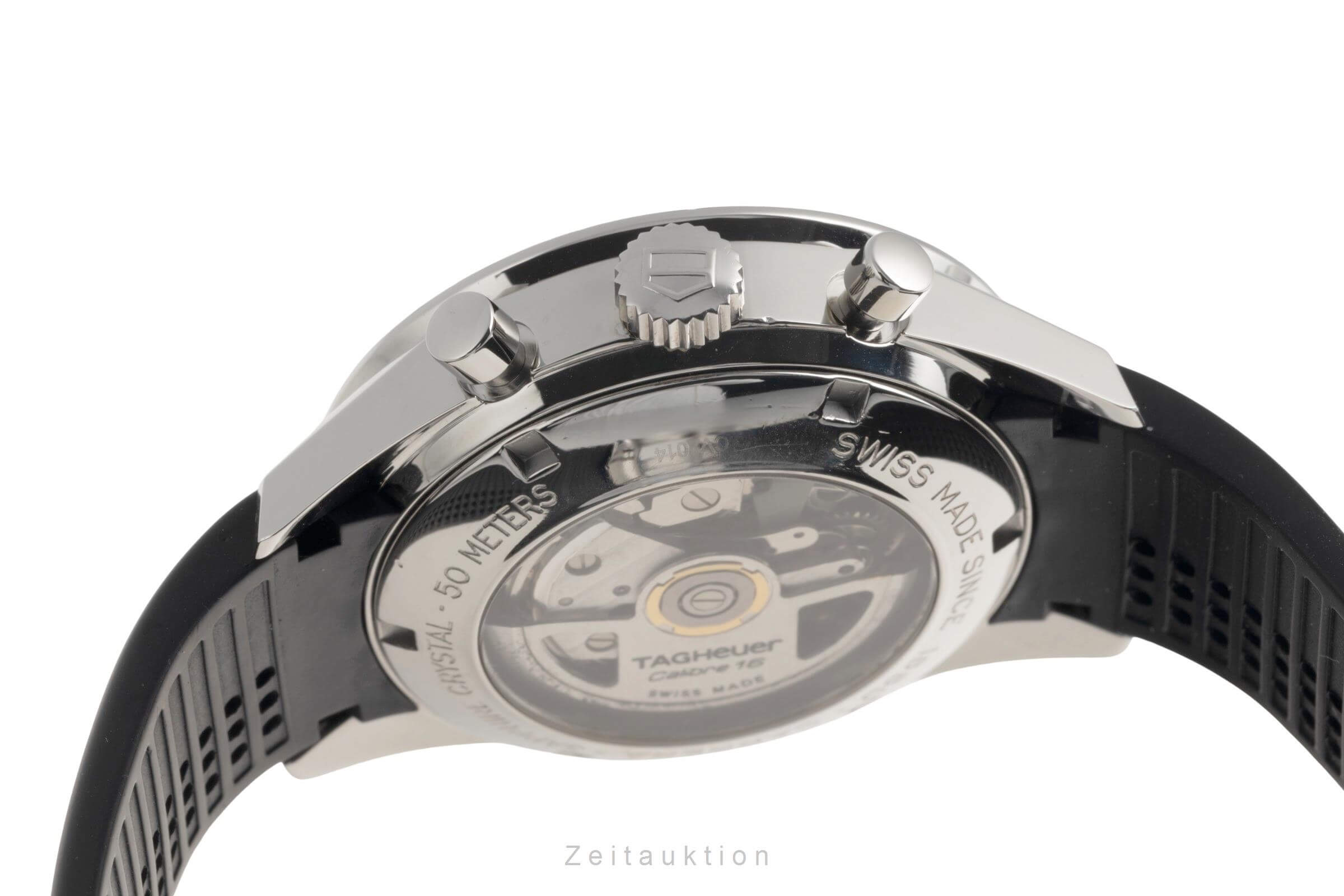 Tag Heuer Carrera Chronograph Stahl Automatik Kal. 16 Ref. CV2014  | Zeitauktion