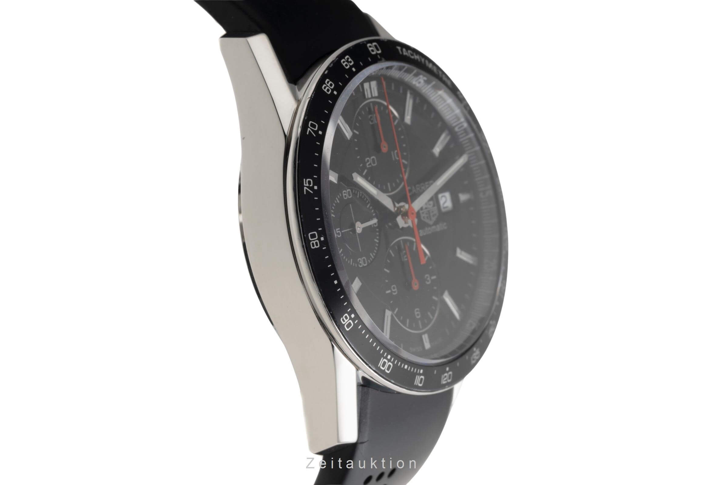 Tag Heuer Carrera Chronograph Stahl Automatik Kal. 16 Ref. CV2014  | Zeitauktion