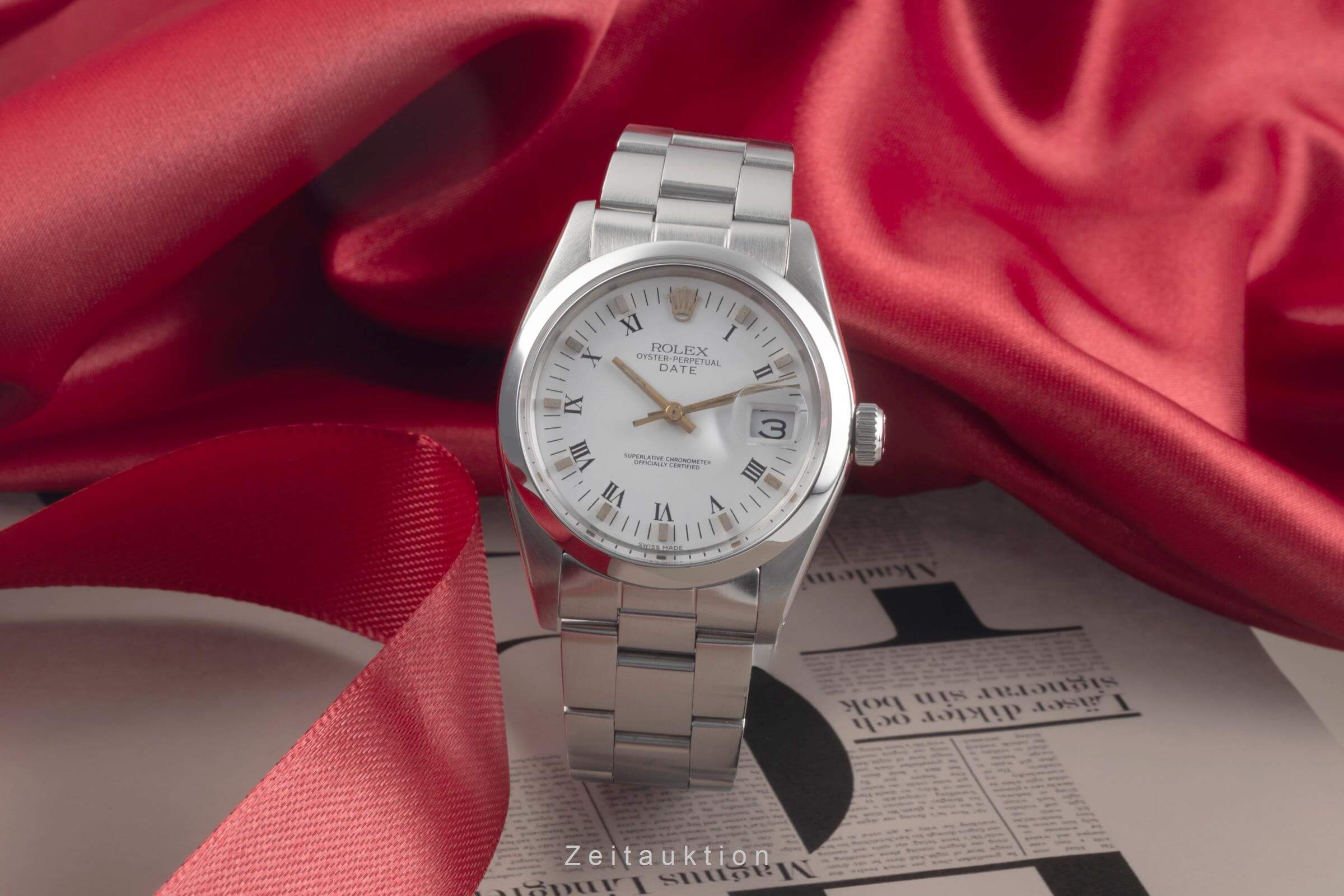 Rolex Date steel automatic Kal. 1570 Ref. 1500  | Zeitauktion