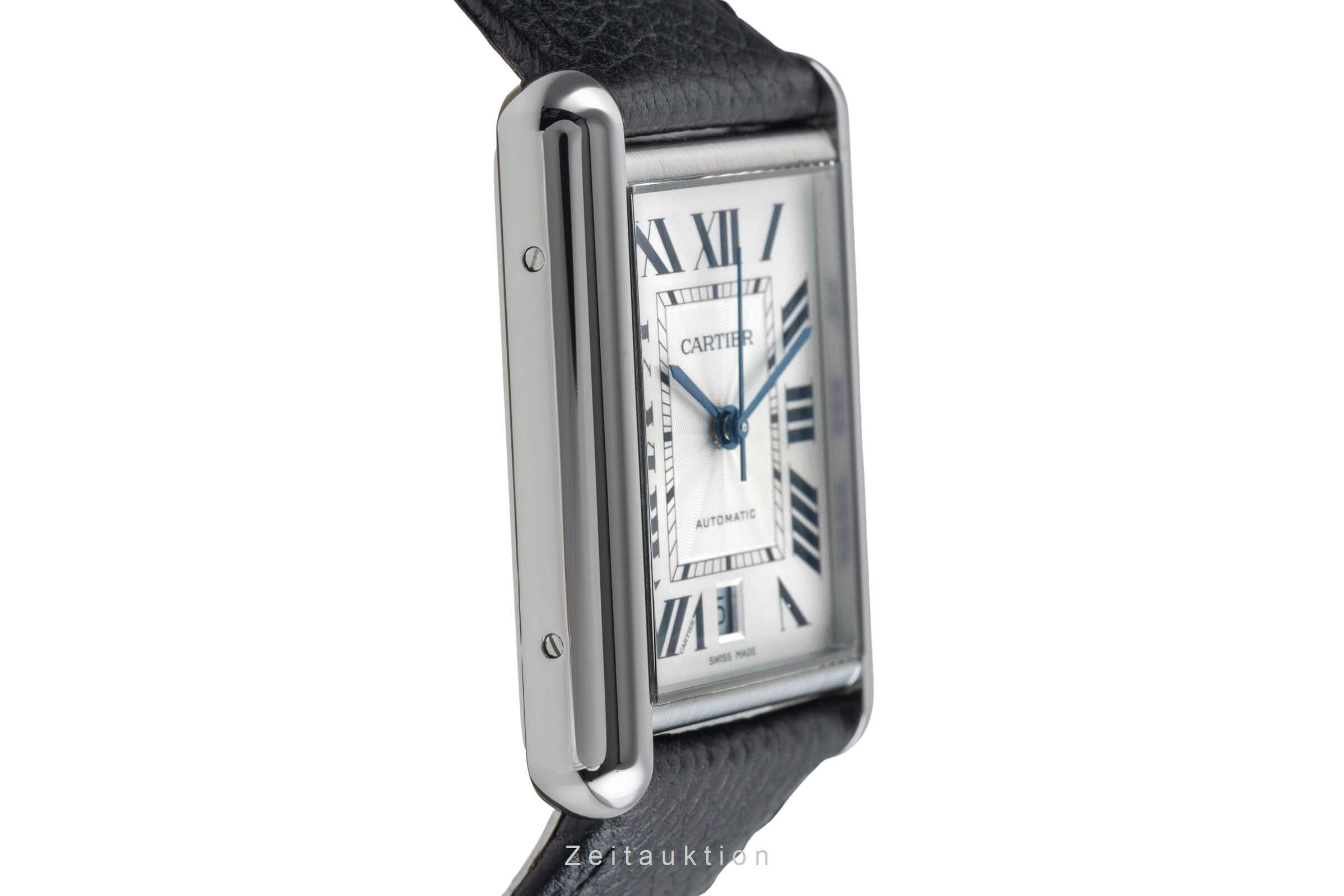 Cartier Tank steel automatic Kal. 1847MC Ref. WSTA0040  | Zeitauktion