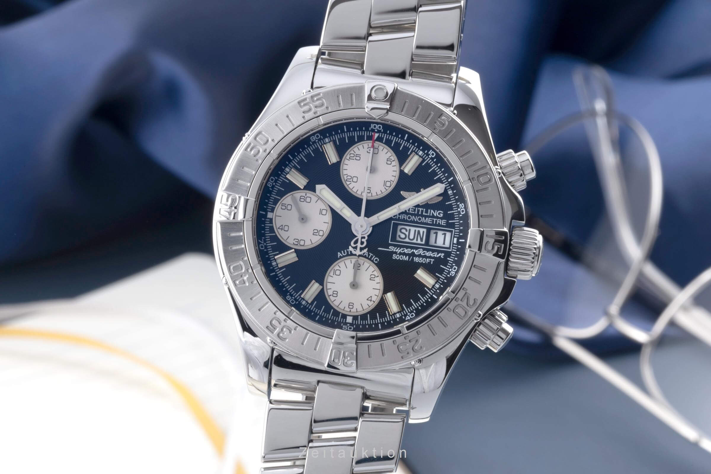 Breitling Colt Chronograph  Chronograph Stahl Automatik Kal. B13 Ref. A13340  | Zeitauktion