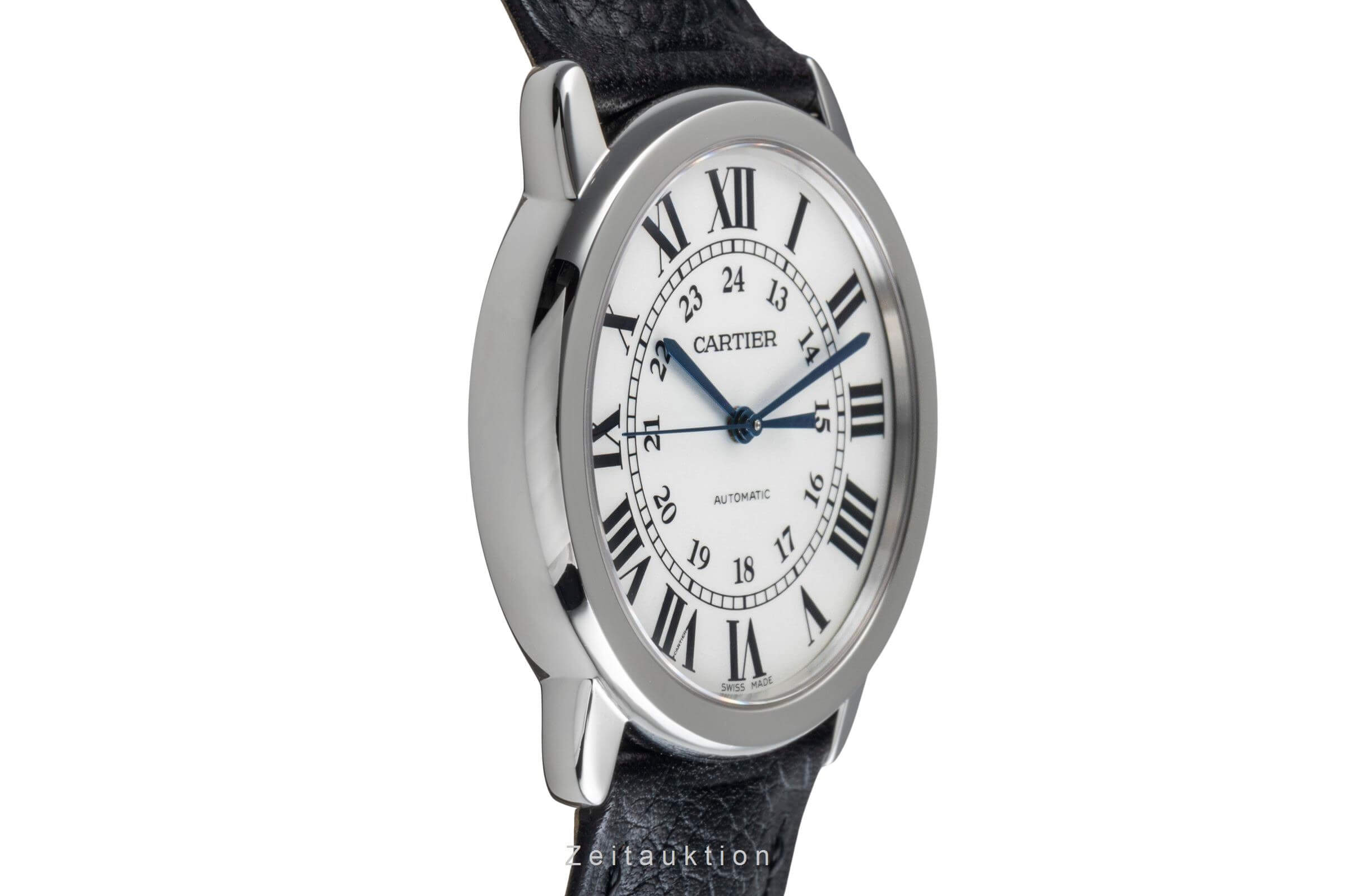 Cartier Ronde Solo steel automatic Kal. 076 Ref. WSRN0021  | Zeitauktion
