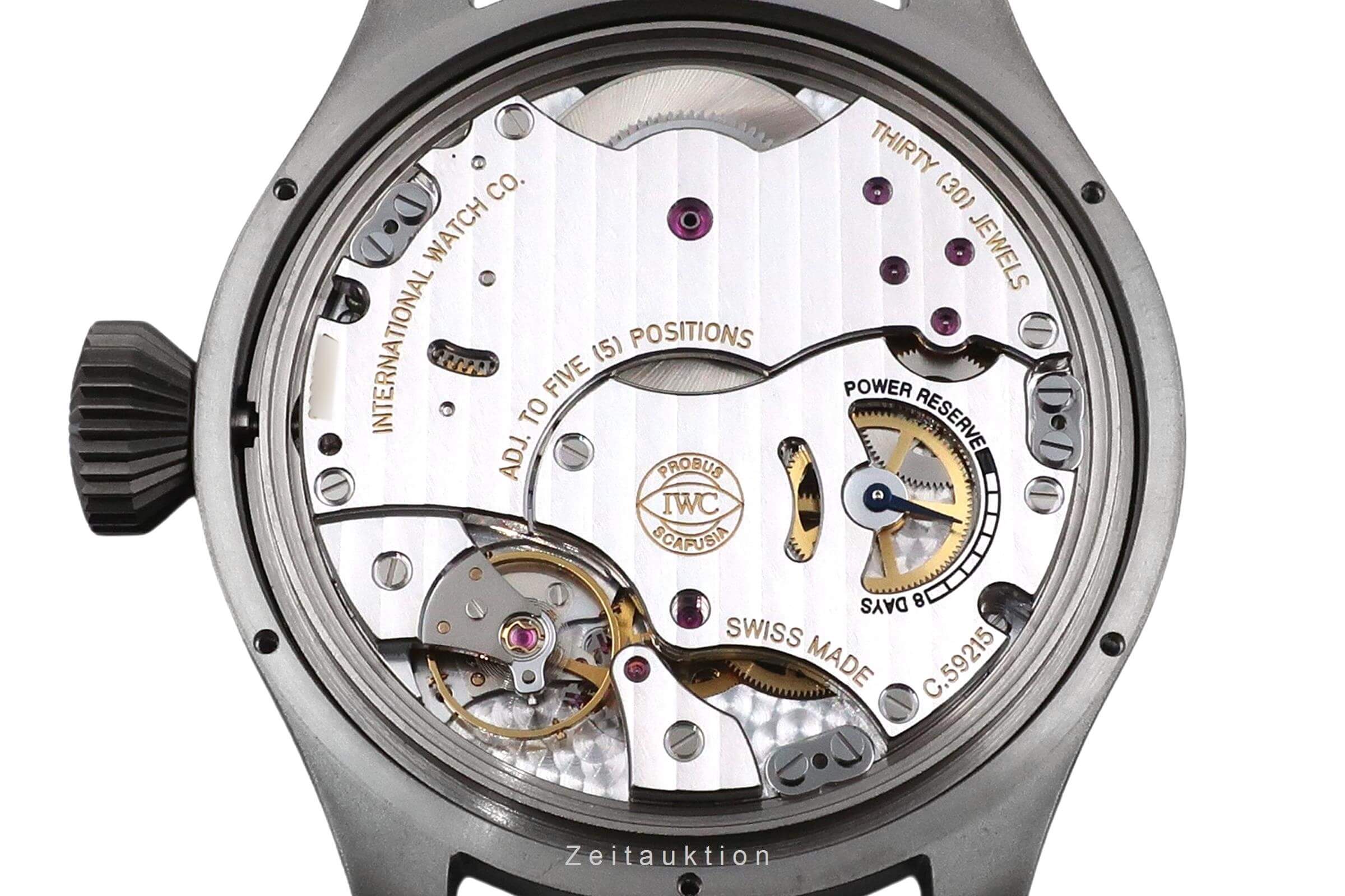 IWC Big Pilot Titan Handaufzug Kal. C.59215 Ref. IW510301 LIMITED EDITION | Zeitauktion