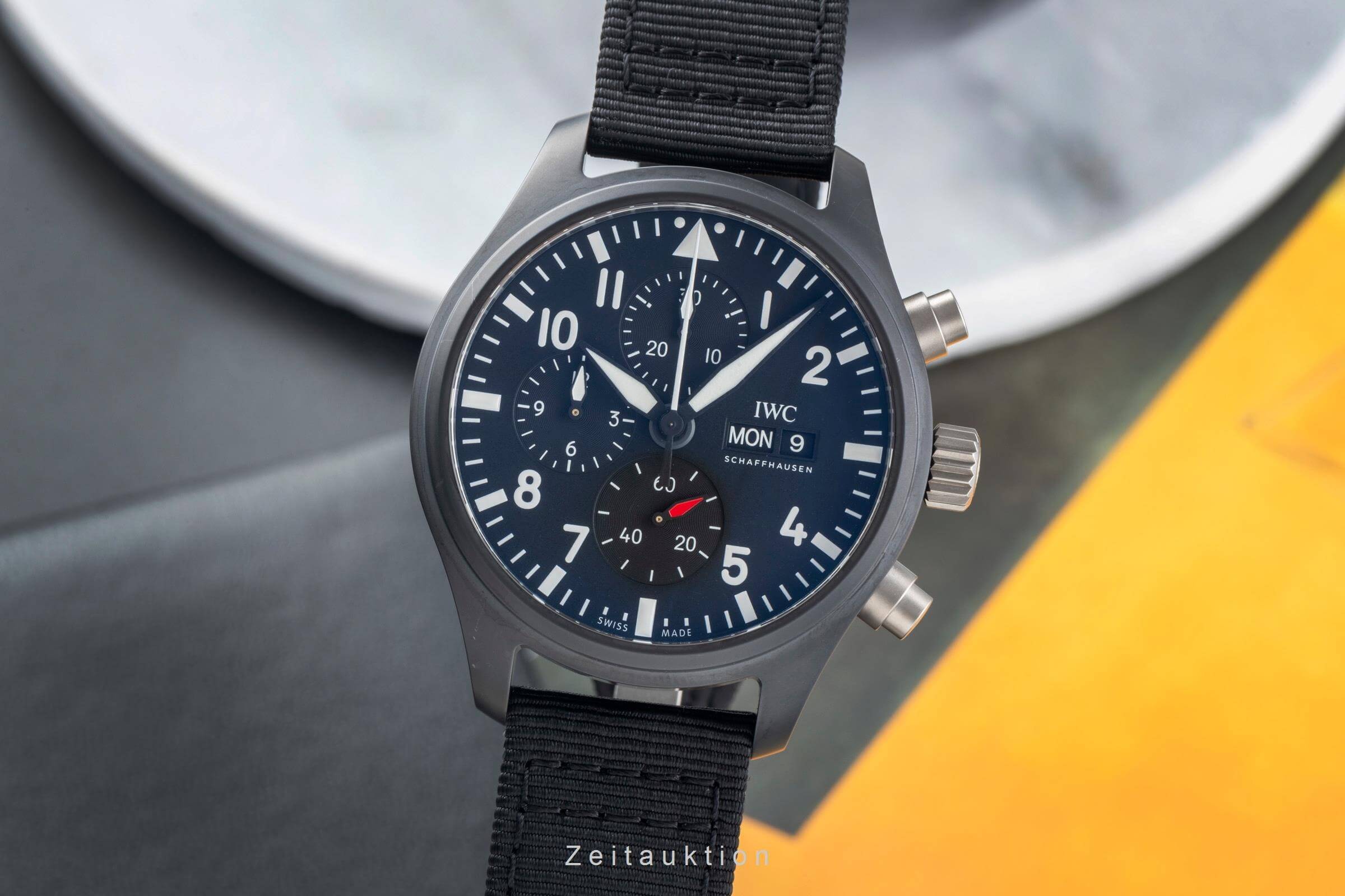 IWC Pilot chronograph ceramic automatic Kal. C.69380 Ref. IW389101  | Zeitauktion
