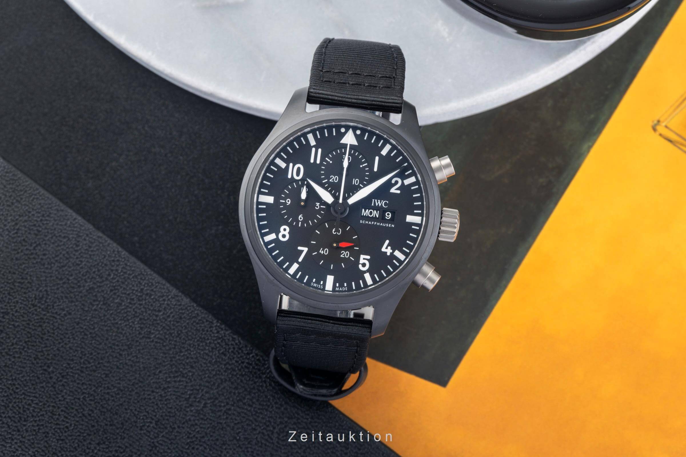 IWC Pilot chronograph ceramic automatic Kal. C.69380 Ref. IW389101  | Zeitauktion