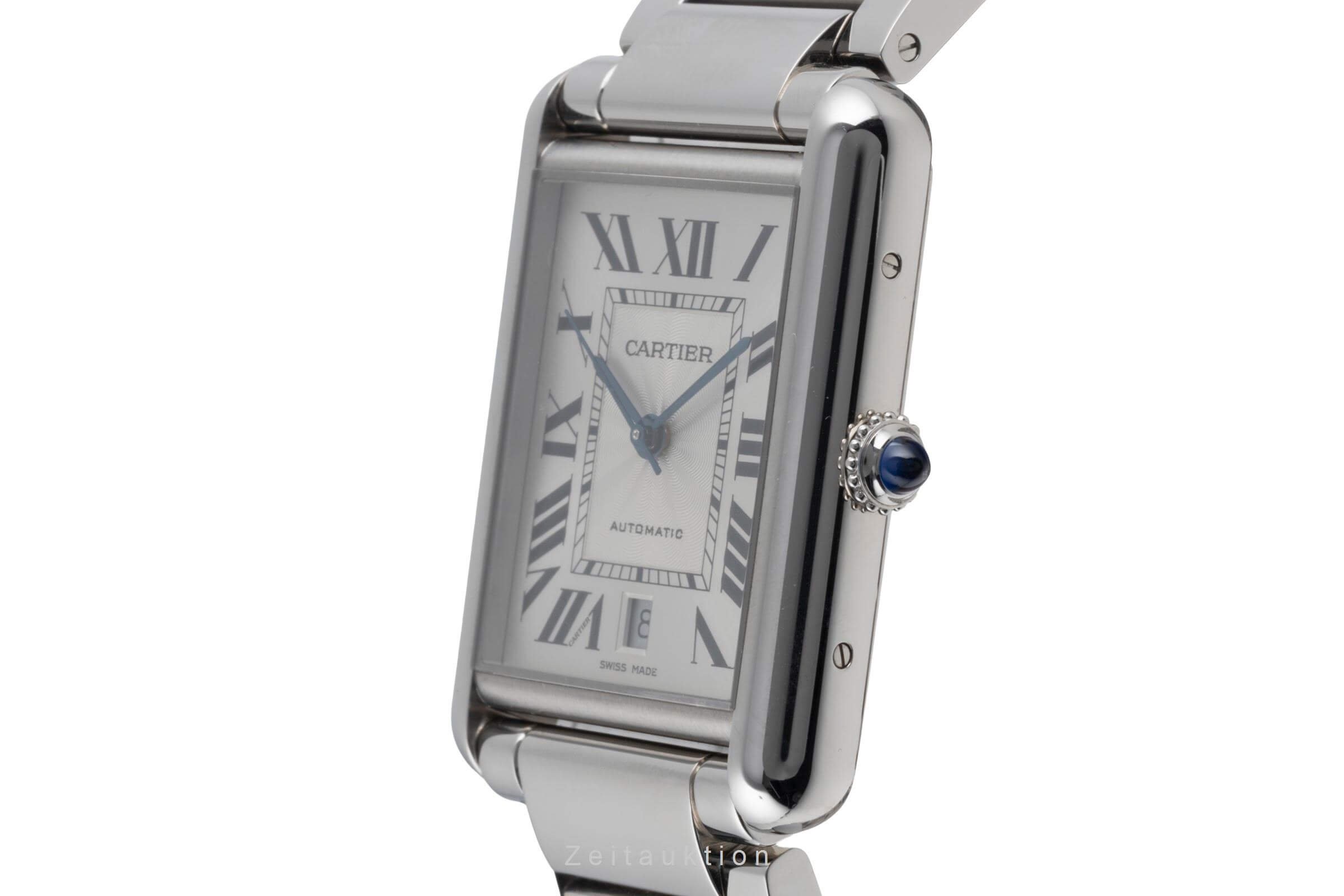 Cartier Tank steel automatic Kal. 1847 MC Ref. WSTA0053  | Zeitauktion